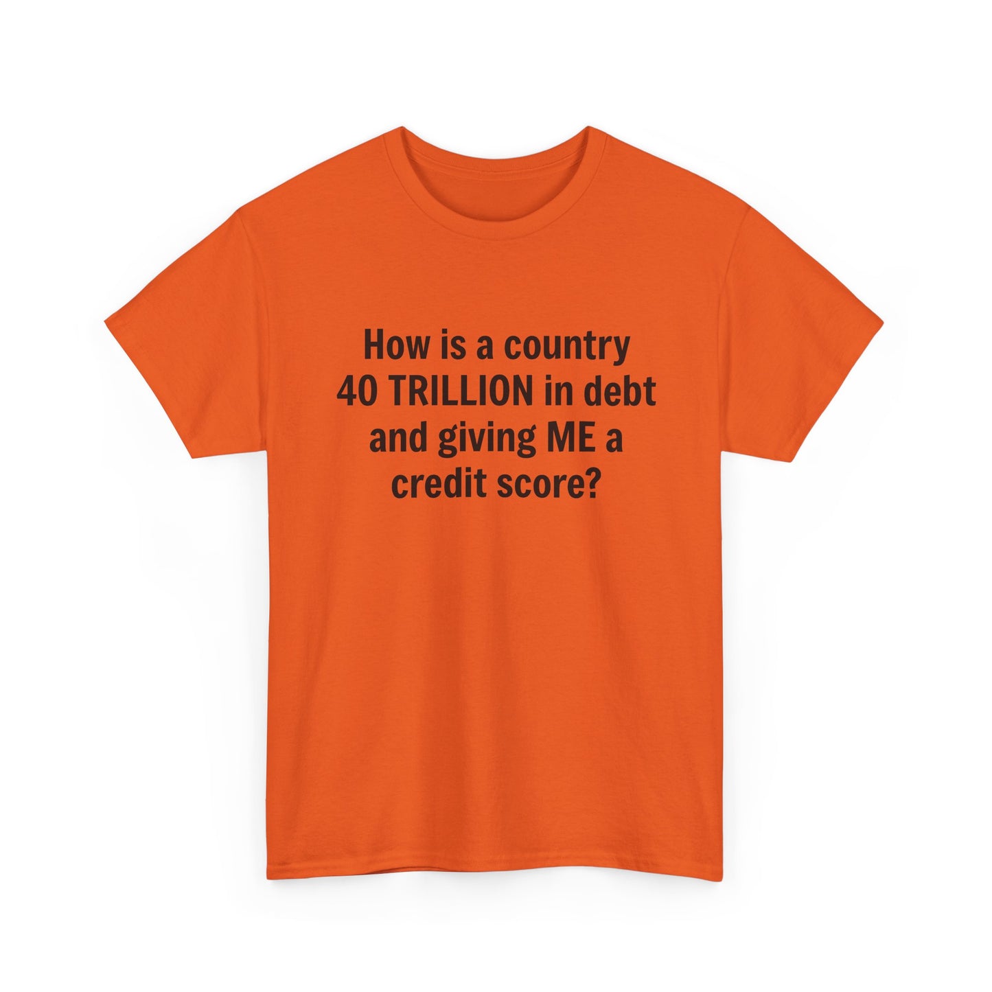 Credit Score Tee
