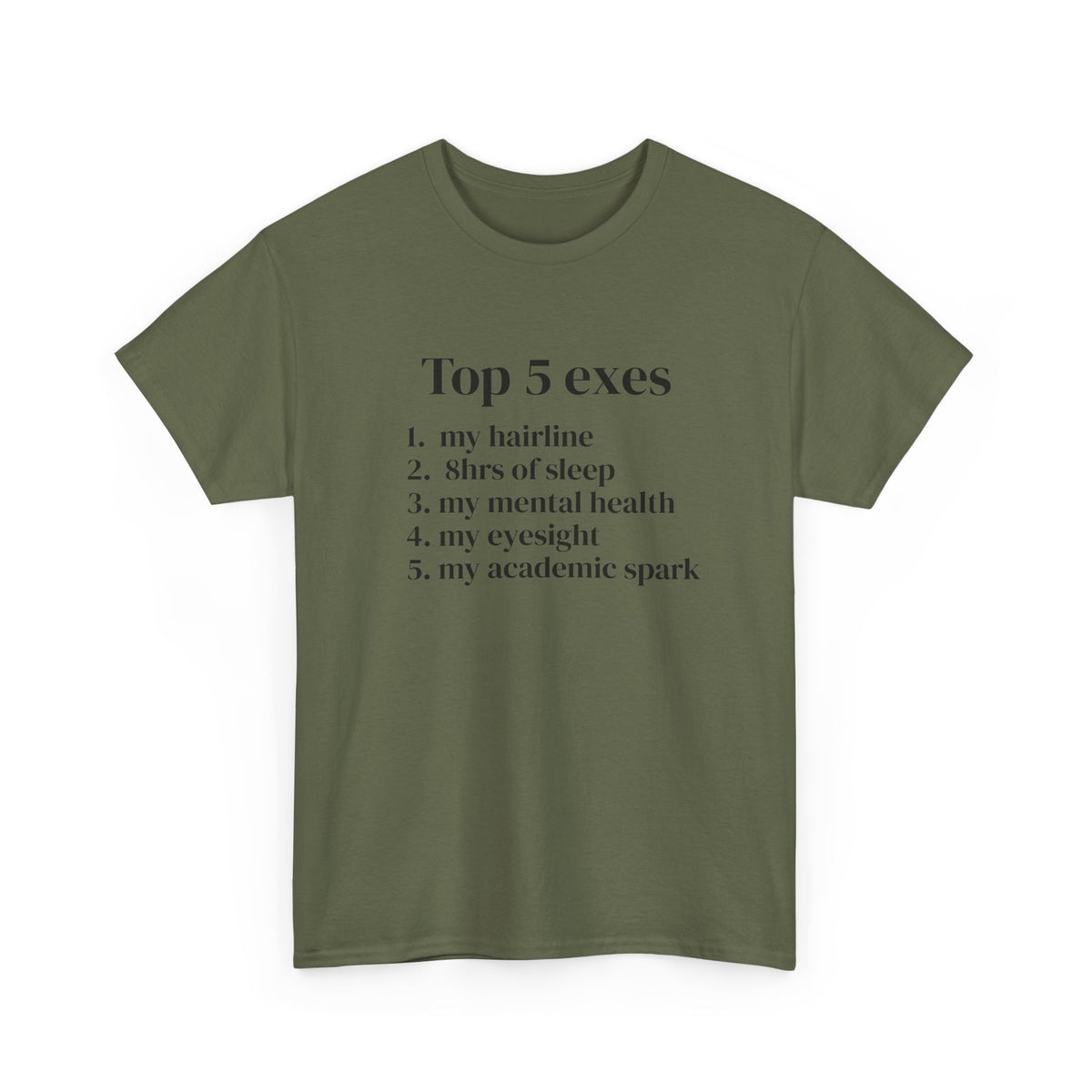 Top 5 Exes Tee