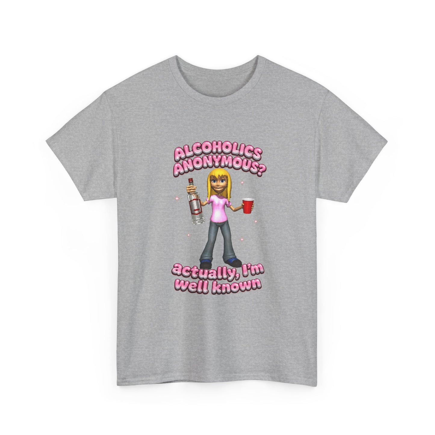 Alcoholics Anonymous Tee