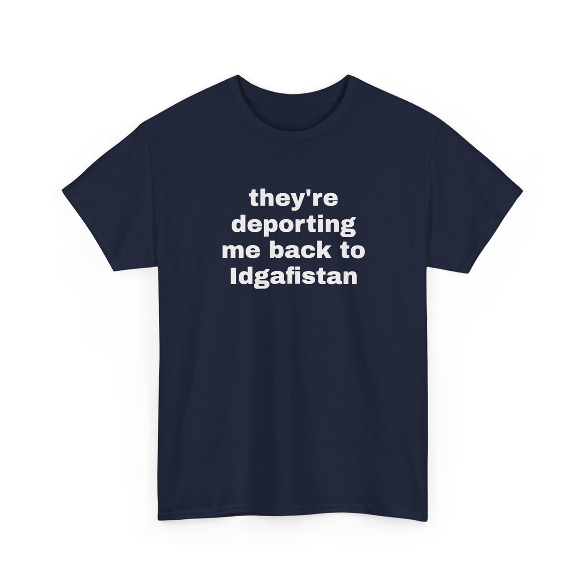 Back to IDGAF-istan Tee
