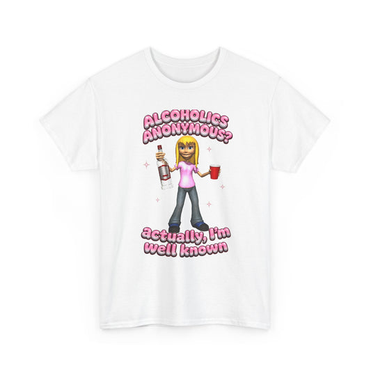 Alcoholic Anonymous Tee