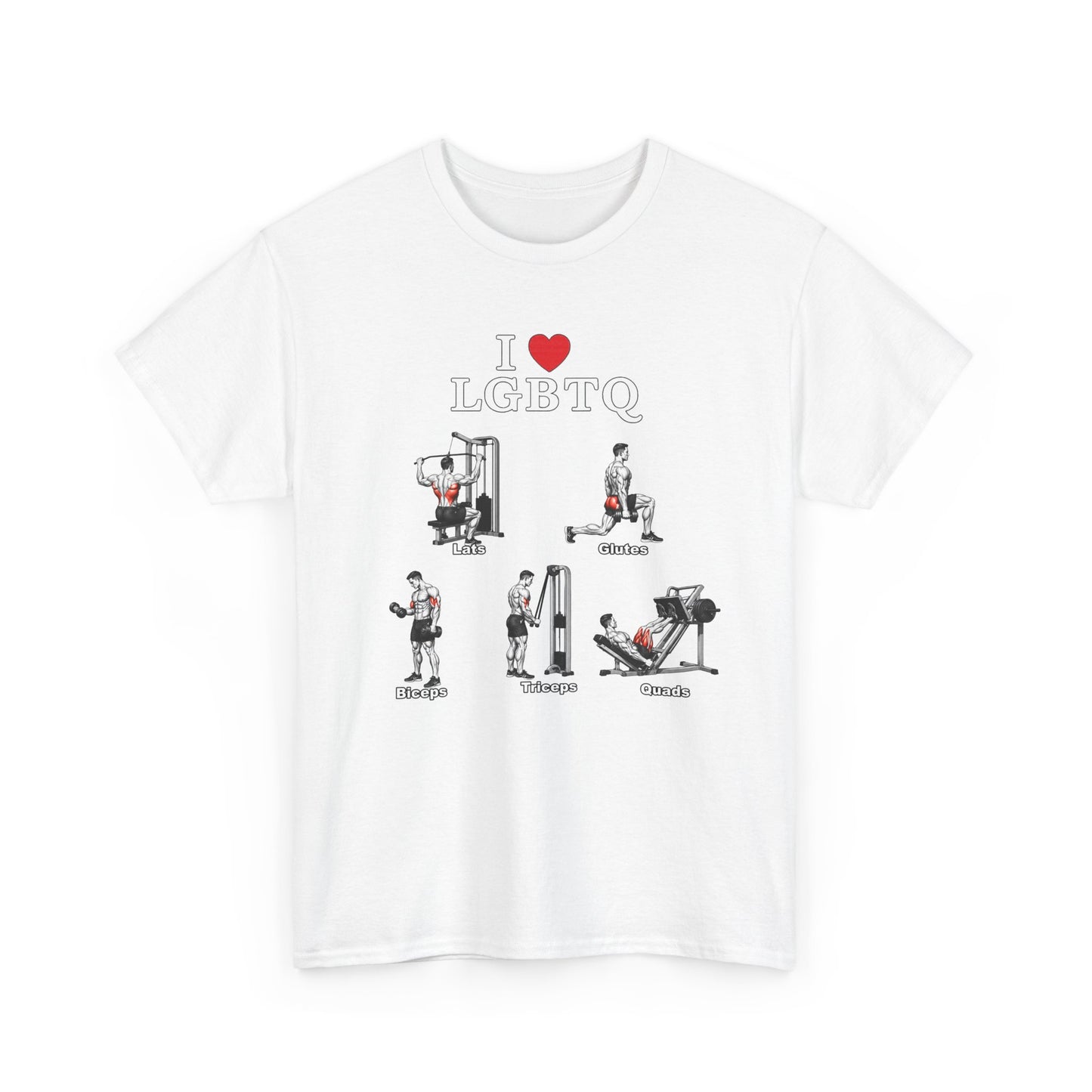 LGBTQ Gym Tee