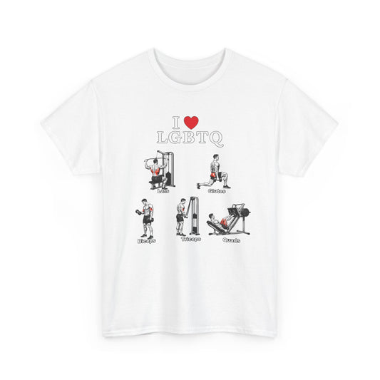 LGBTQ Gym Tee