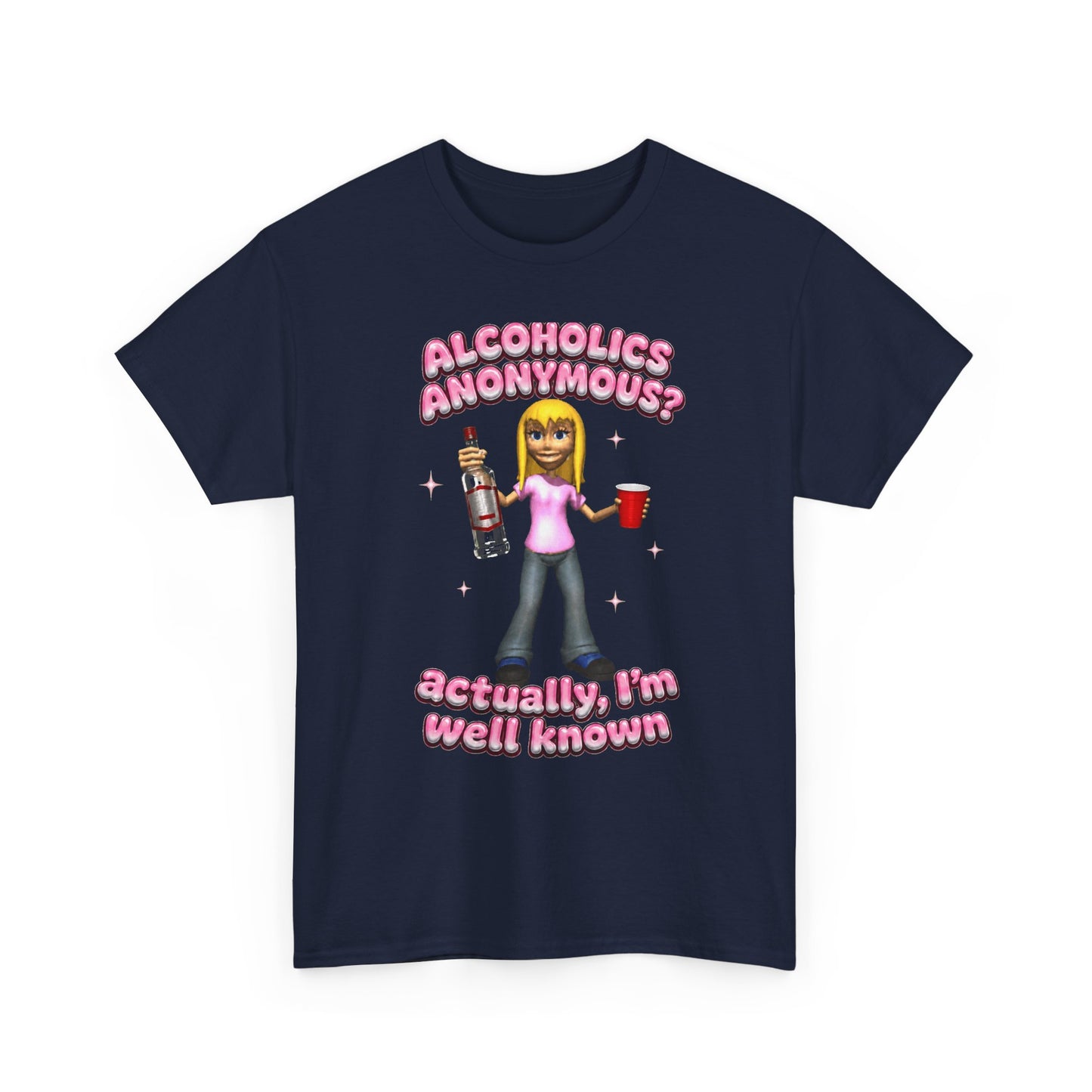Alcoholic Anonymous Tee