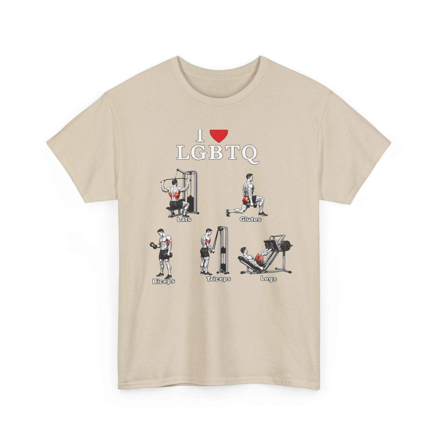 LGBTQ Gym Tee