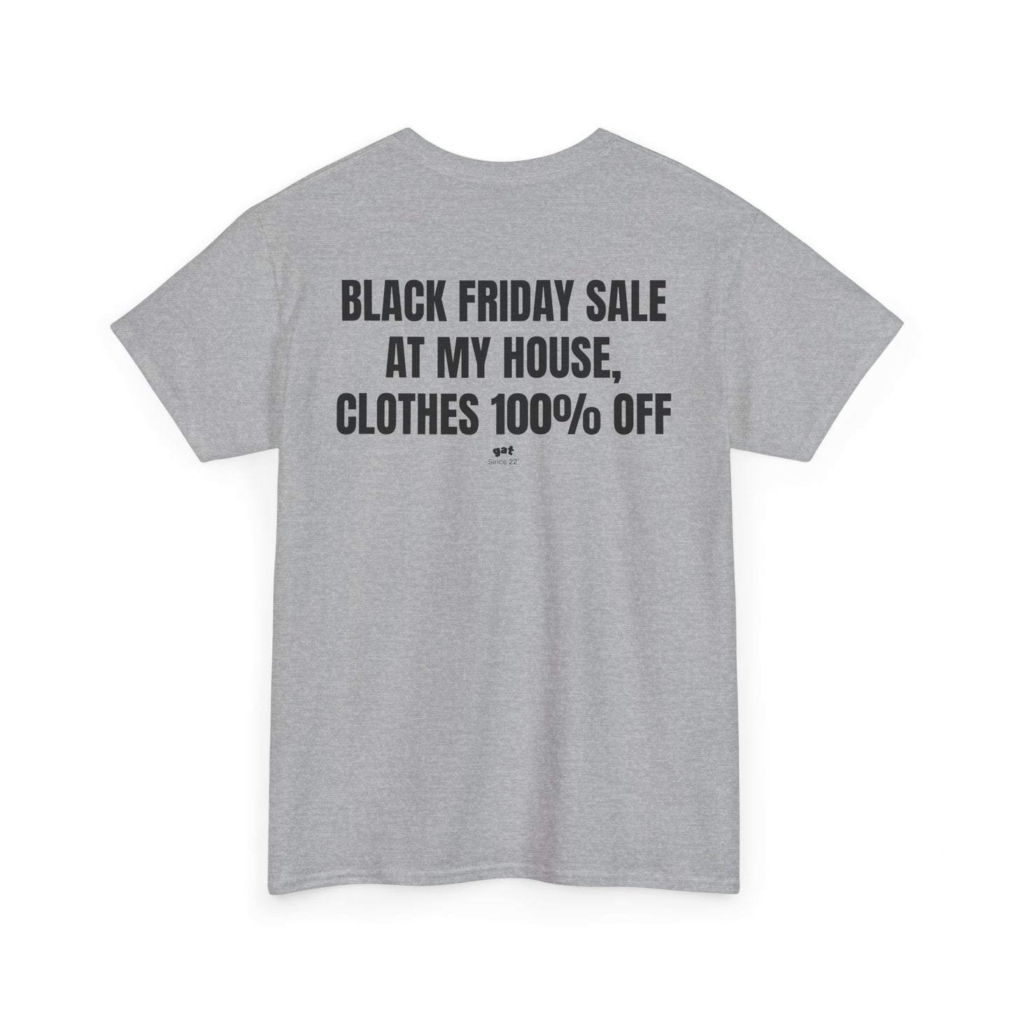 Black Friday Back Tee