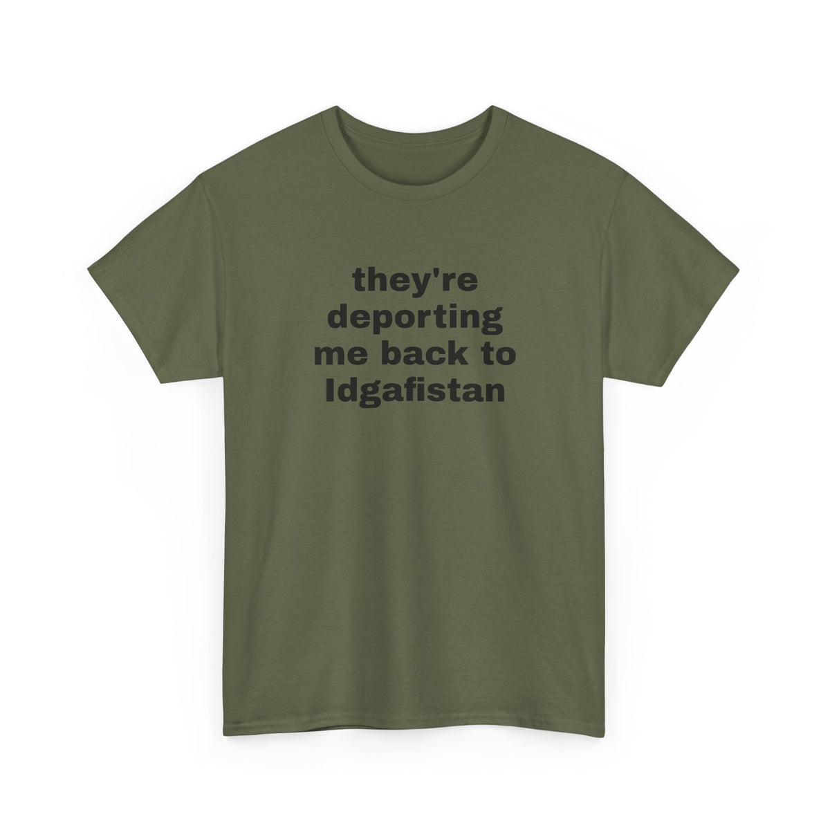 Back to IDGAF-istan Tee