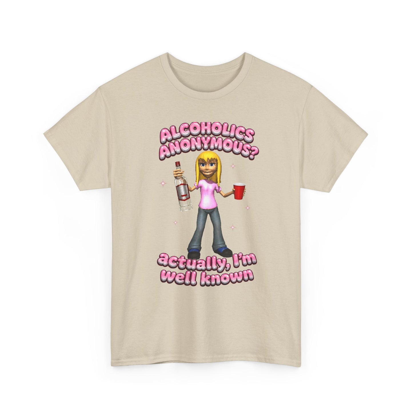 Alcoholic Anonymous Tee
