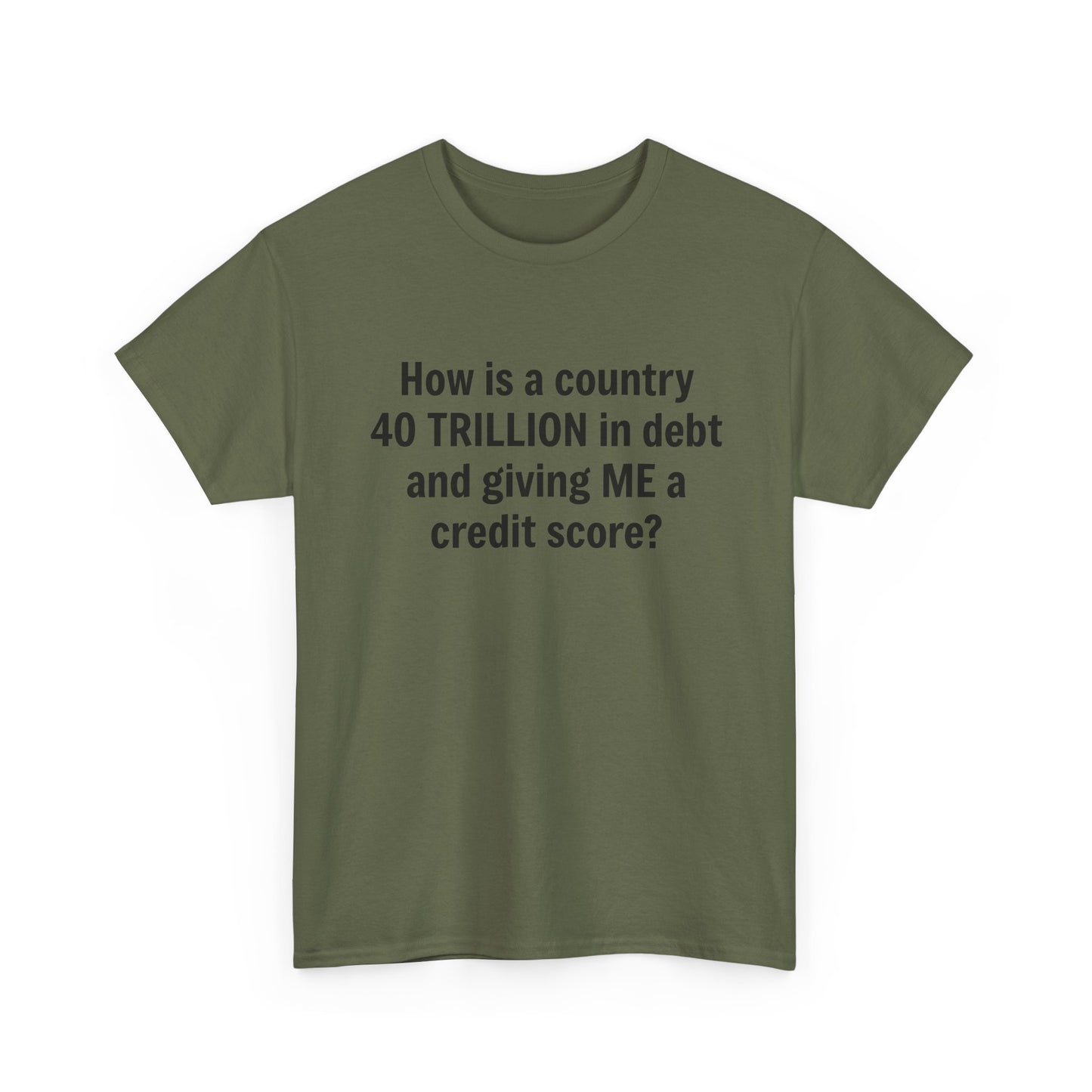 Credit Score Tee