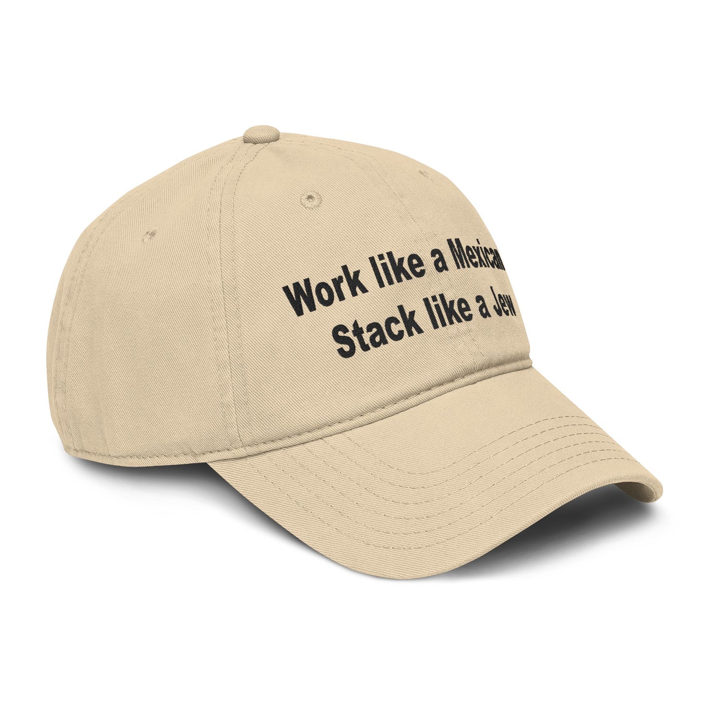 Stack Embroidered Baseball Cap