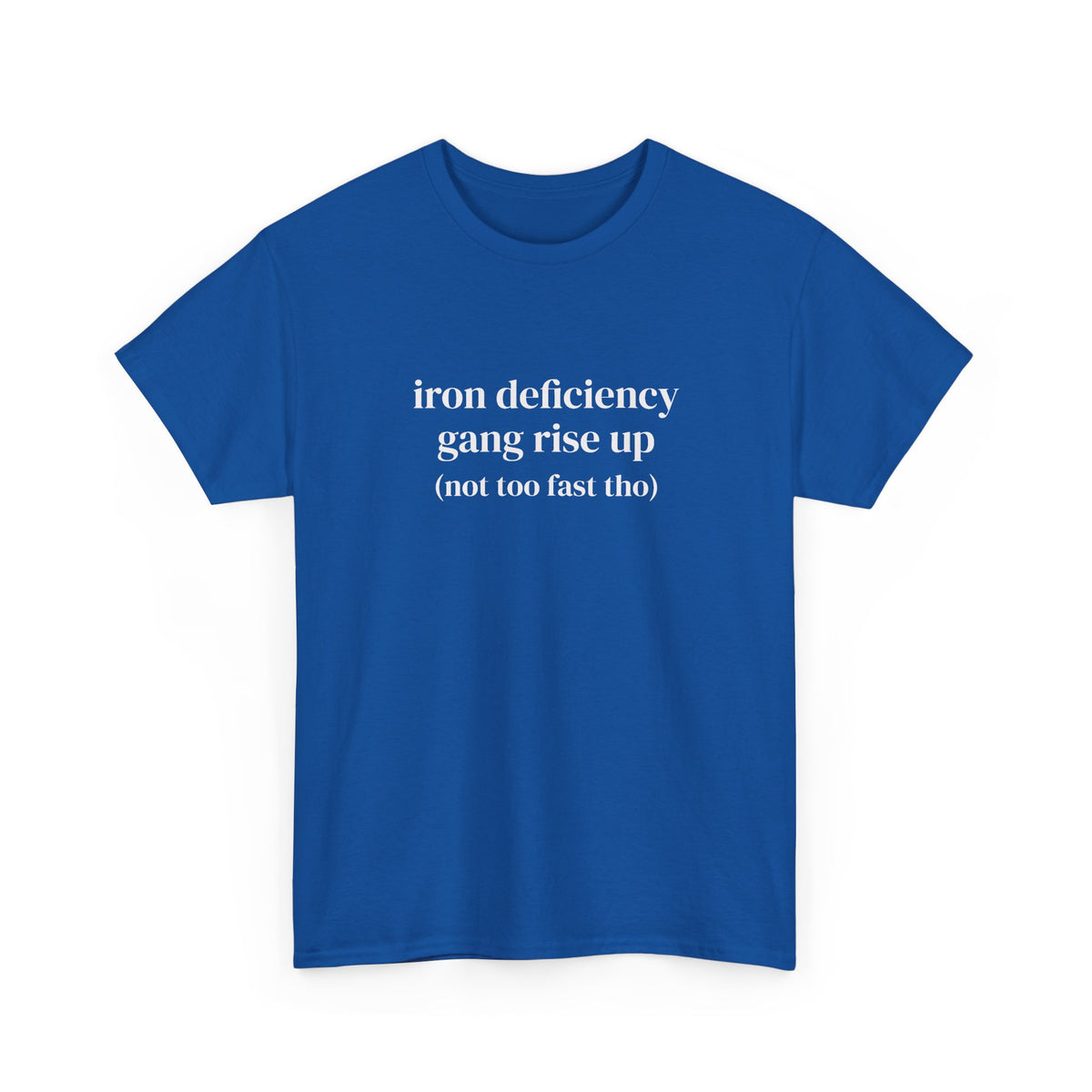 Iron Deficiency Gang Rise Up Graphic T-Shirt