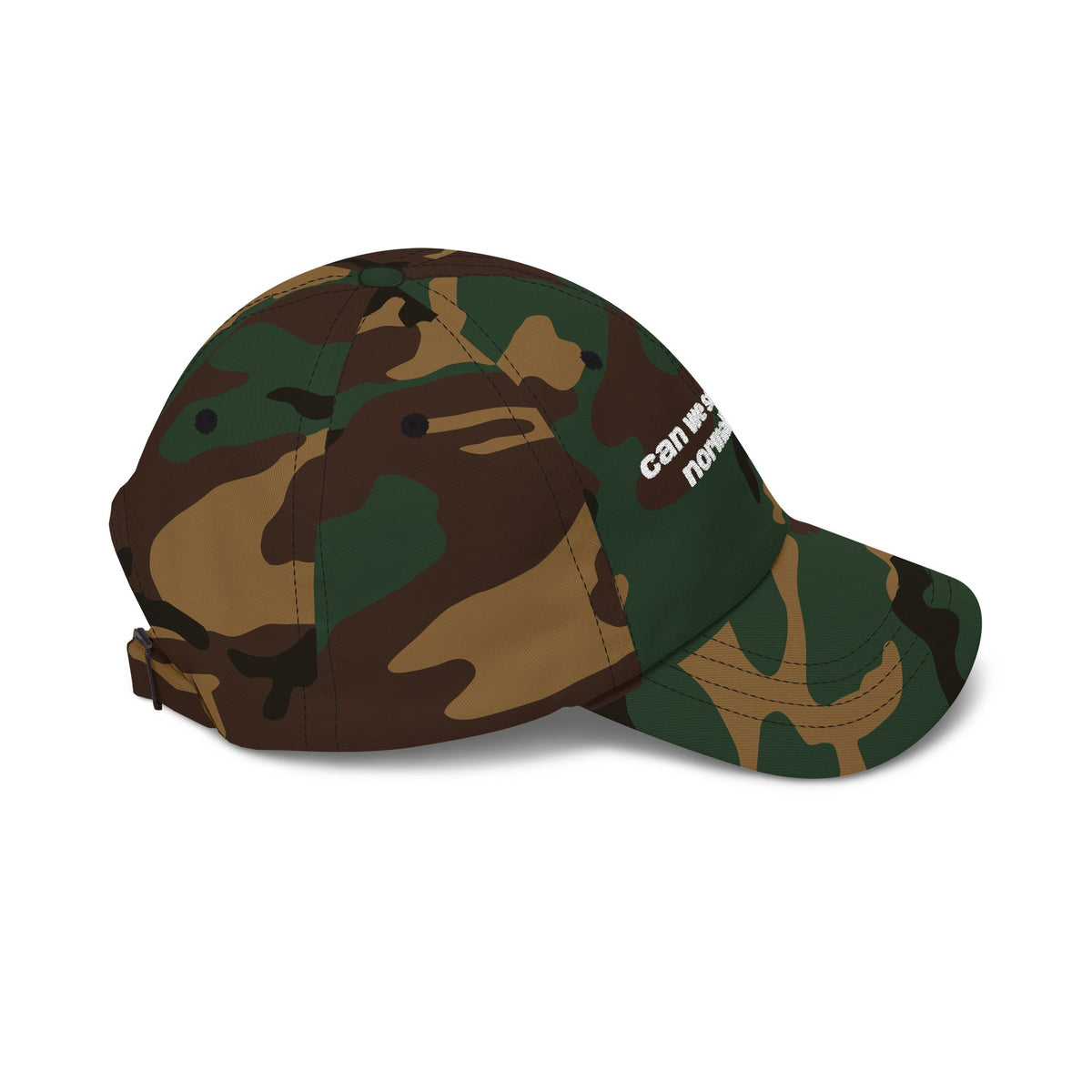 Can We Sexualize Normalizing? Embroidered Dad Cap