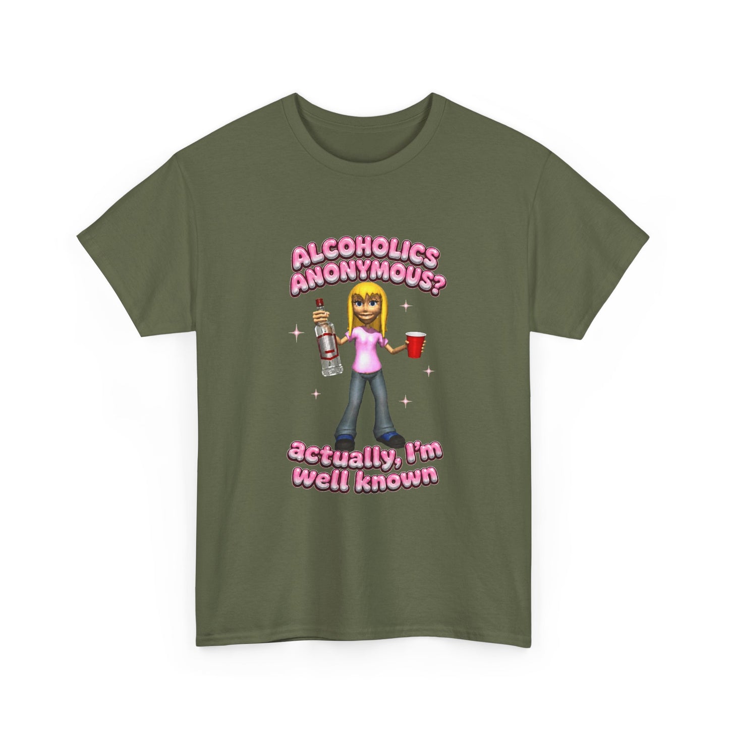 Alcoholics Anonymous Tee