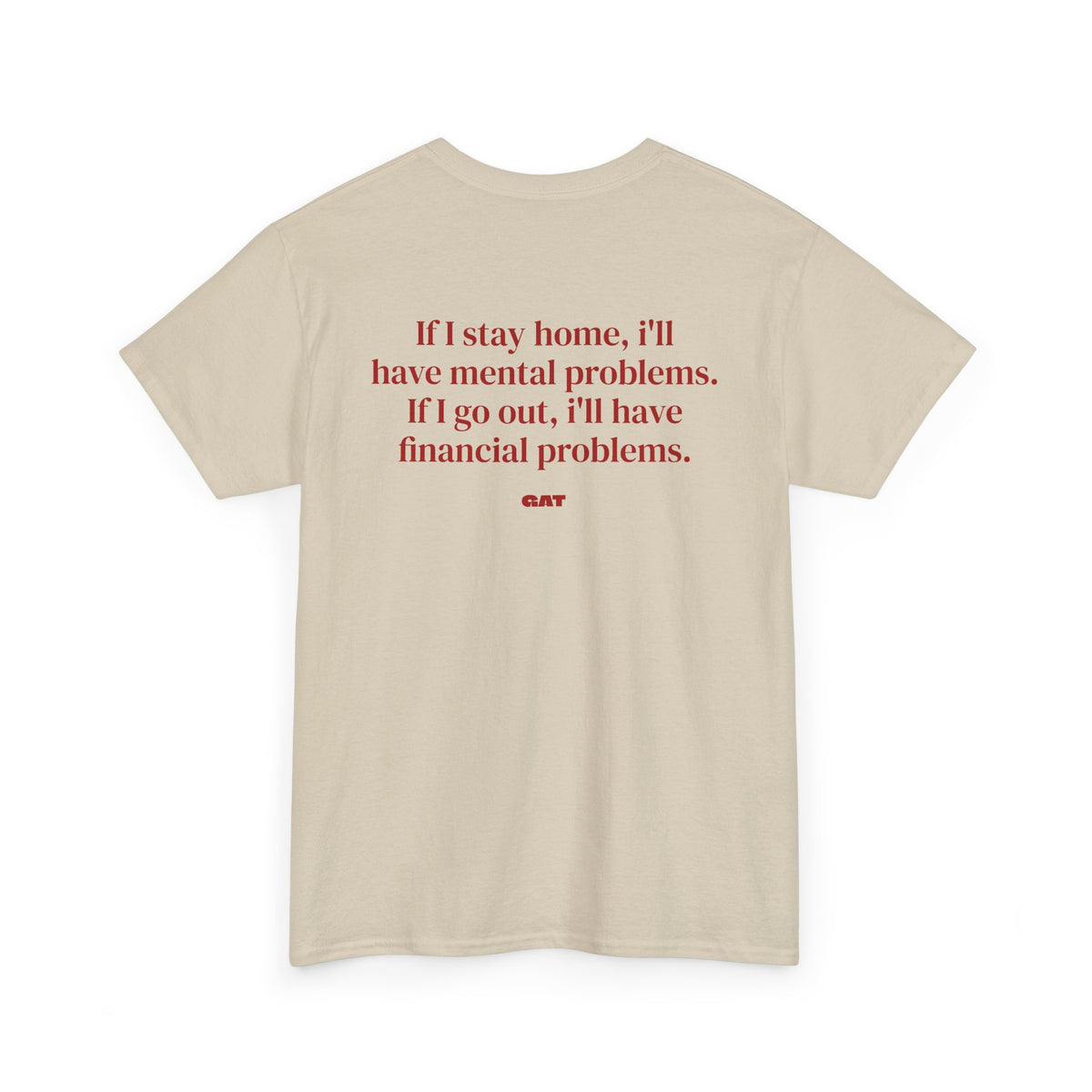 Financial Problems BACK Tee