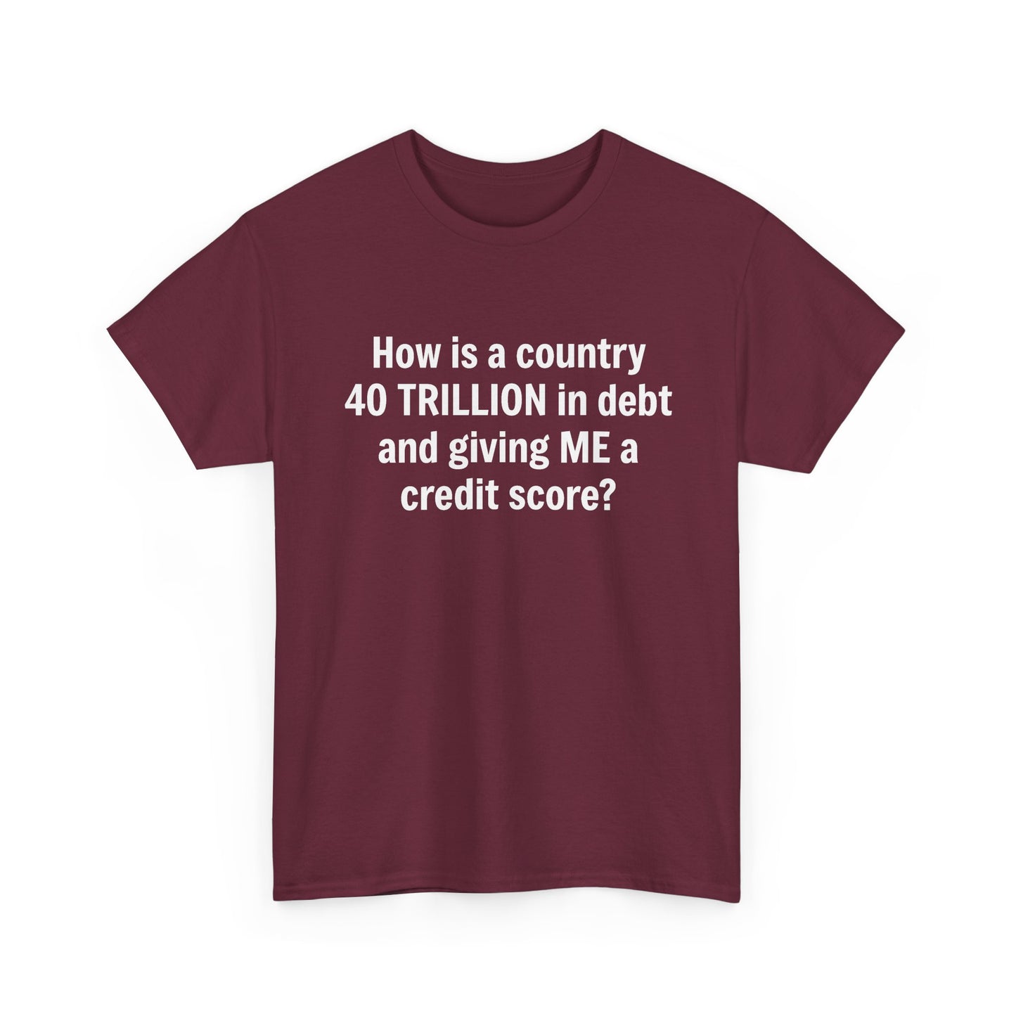 Credit Score Tee