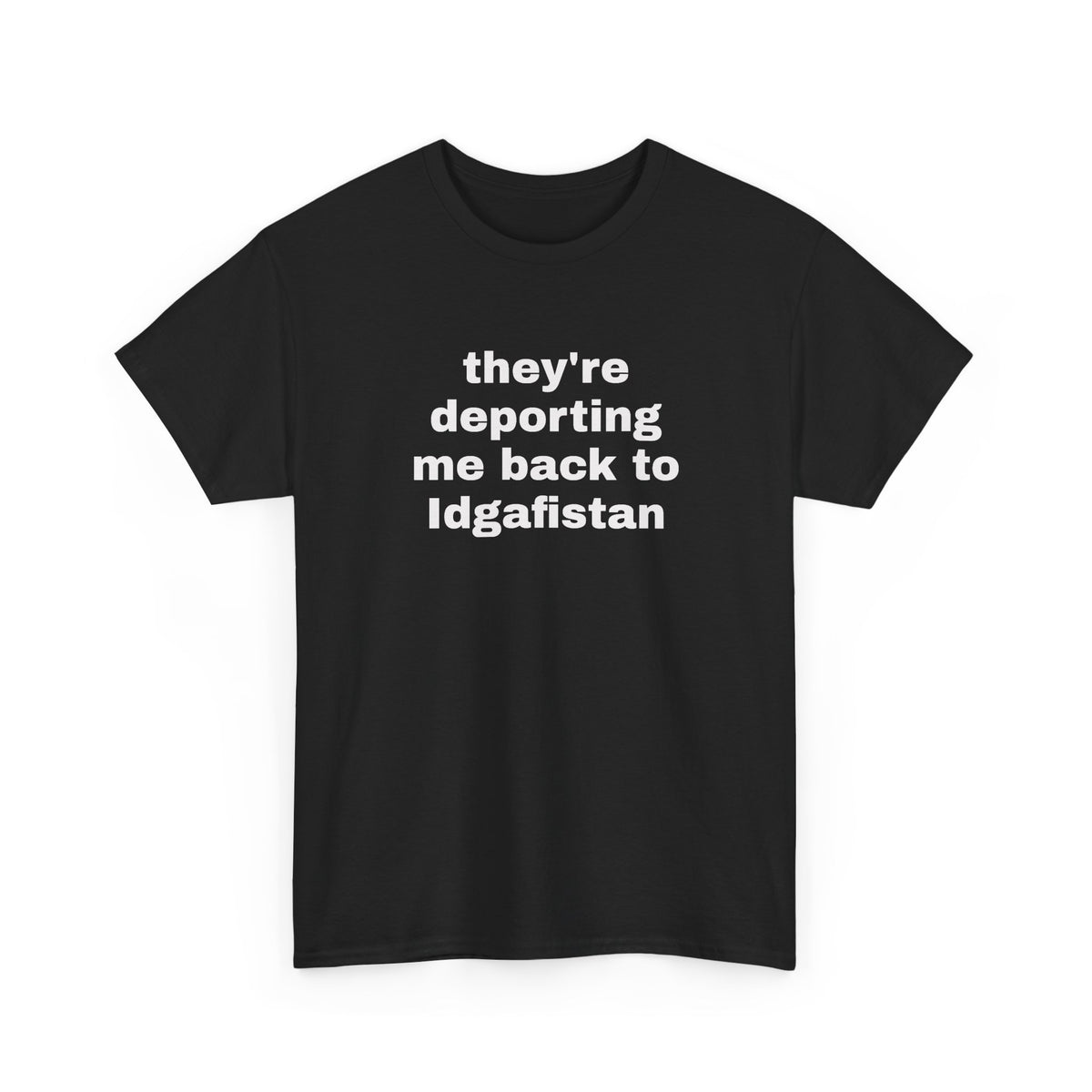 Back to IDGAF-istan Tee