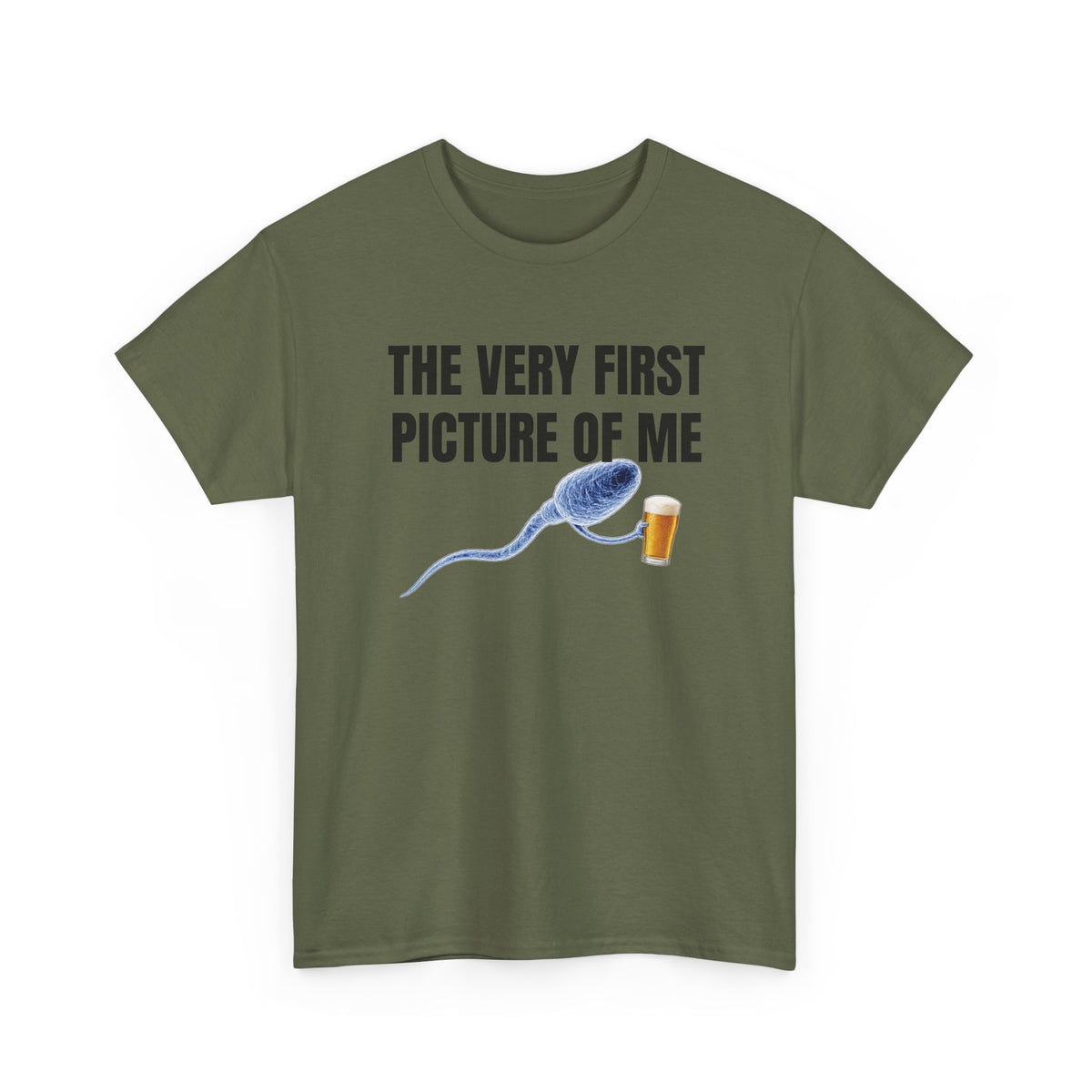 Very First Picture of Me Beer Tee