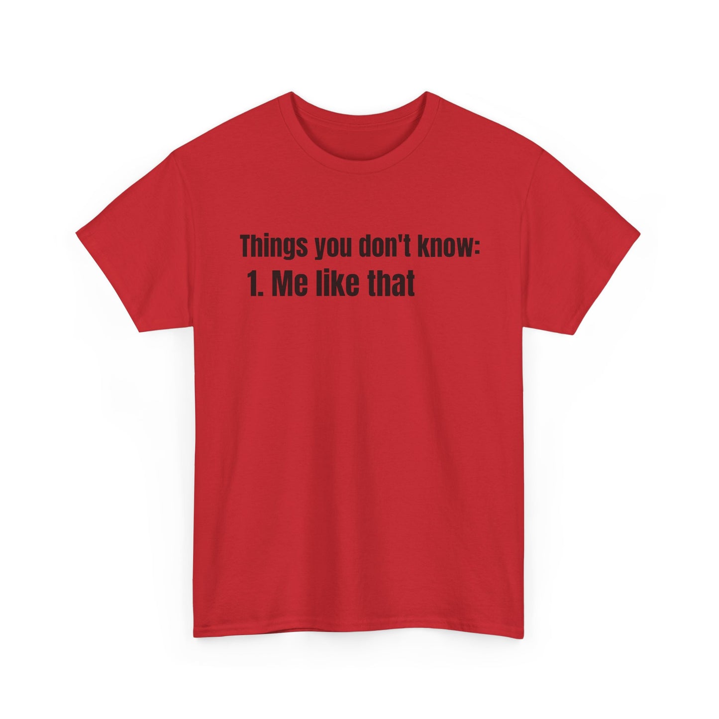 Know Me Tee