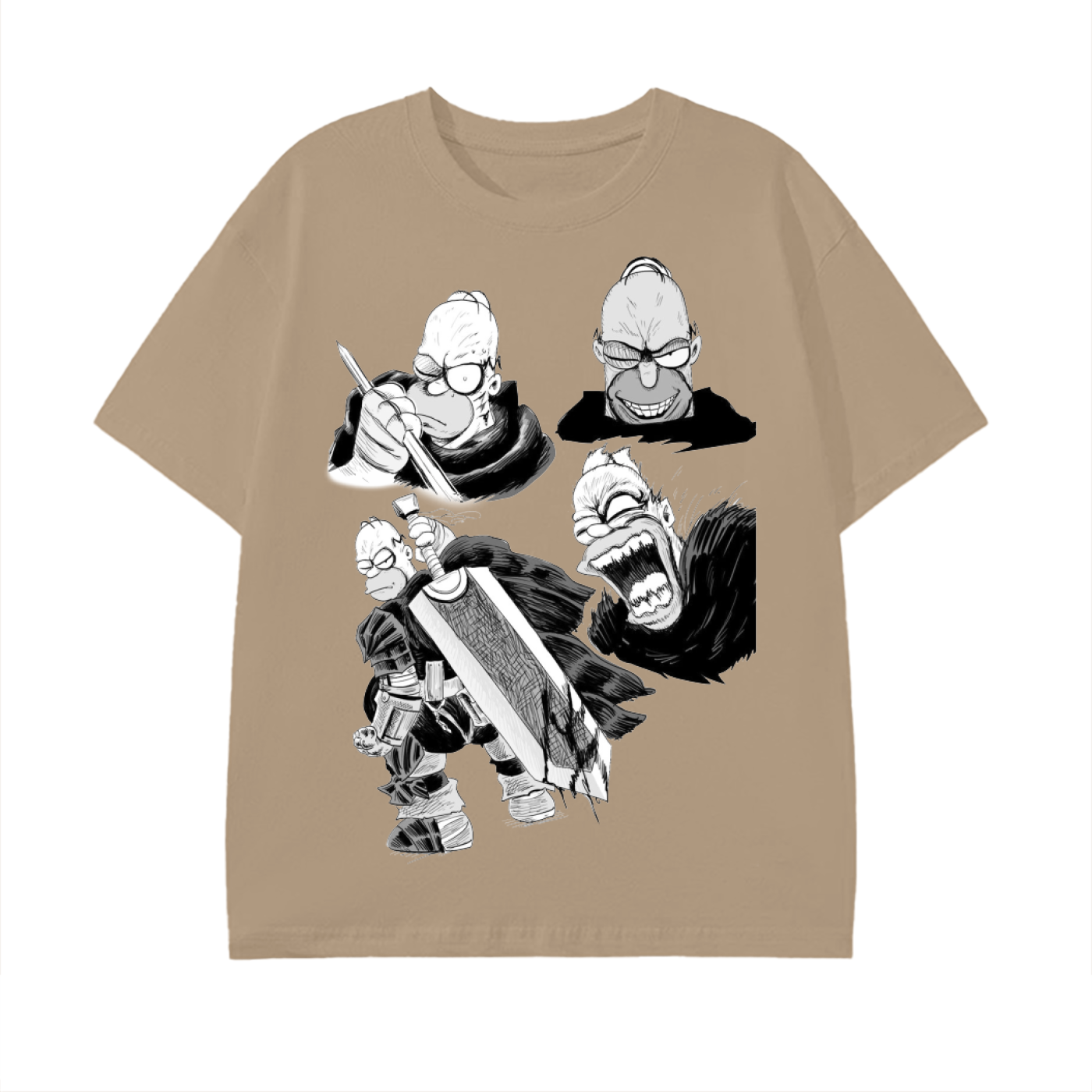 Guts Homer No txt Tee