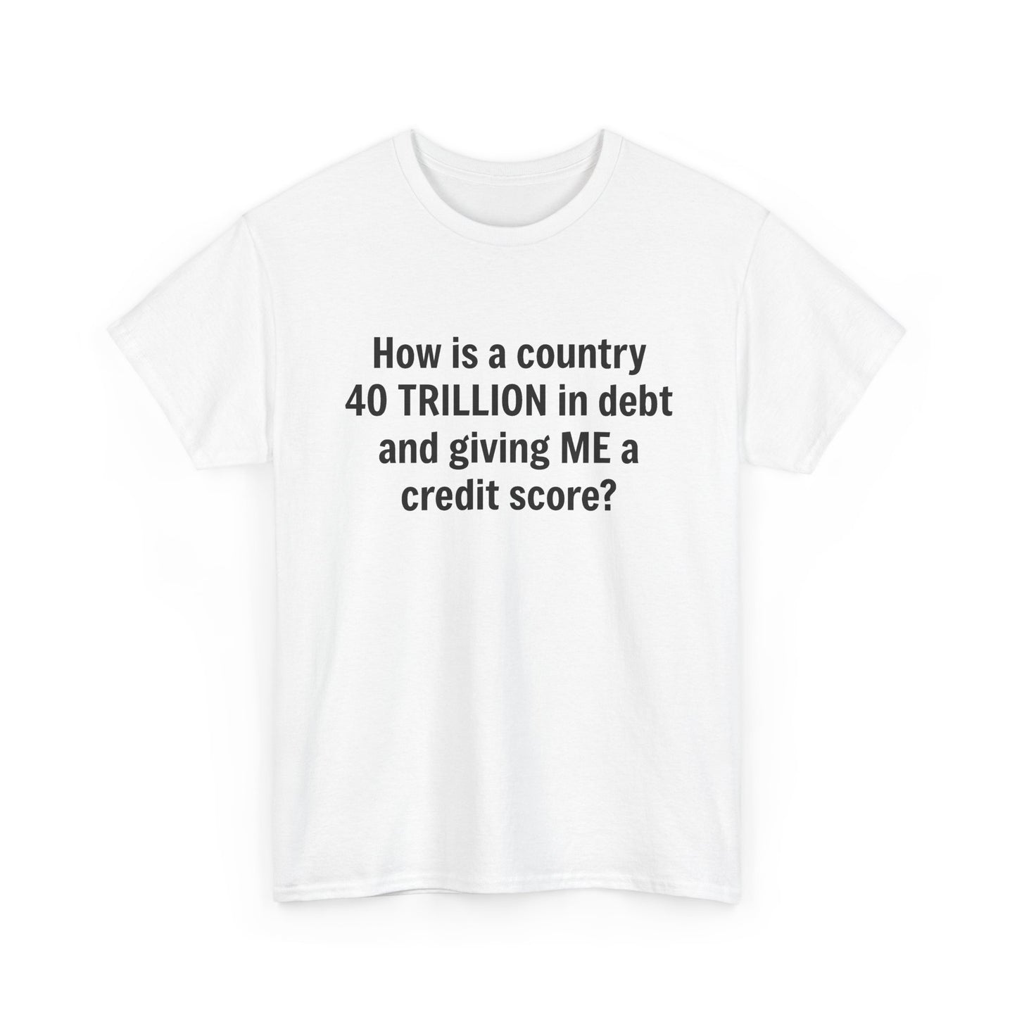 Credit Score Tee