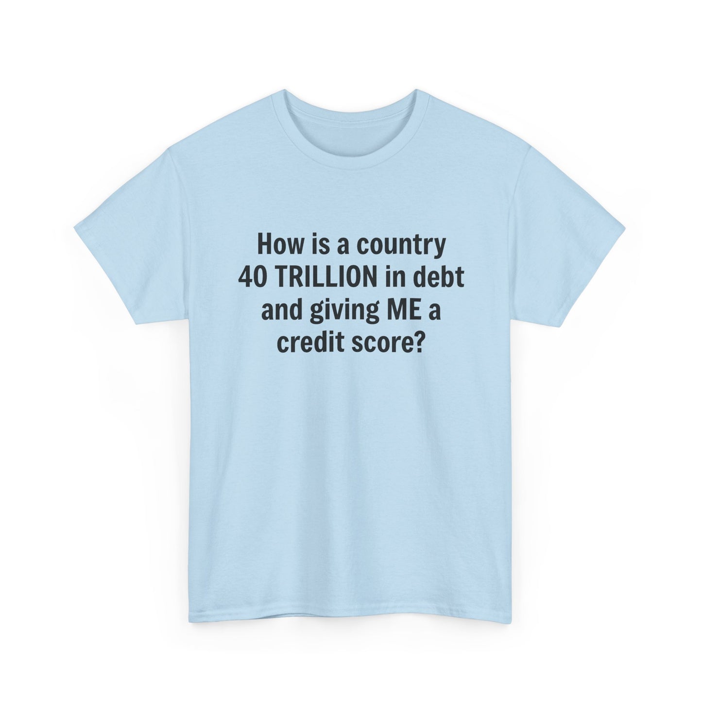 Credit Score Tee