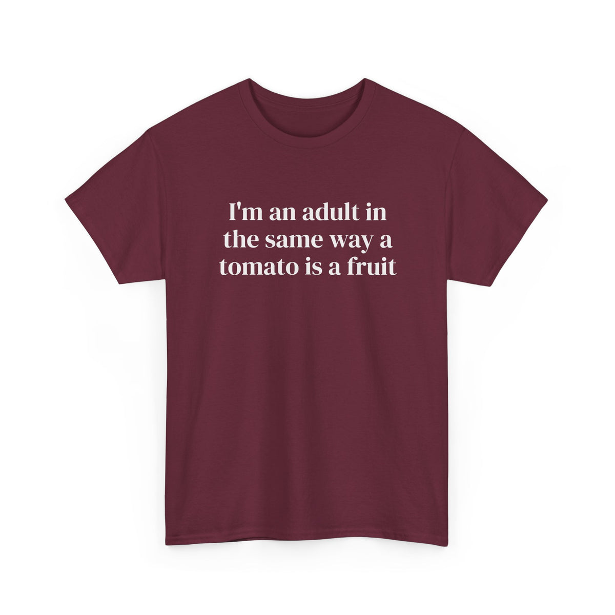 Tomato Fruit Front Tee
