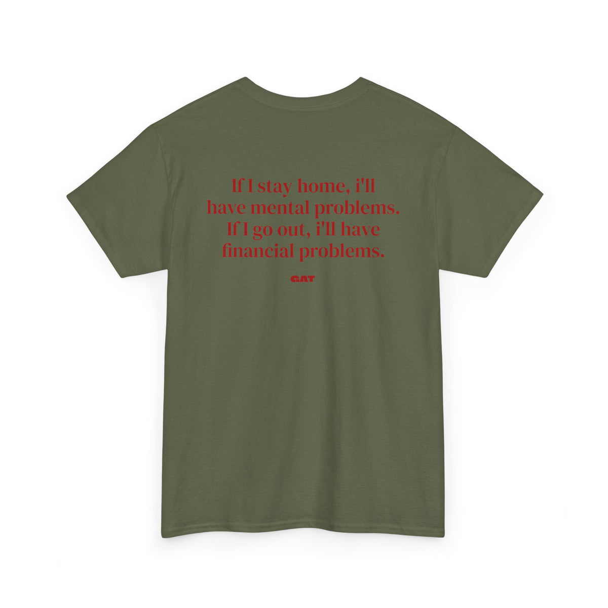 Financial Problems BACK Tee