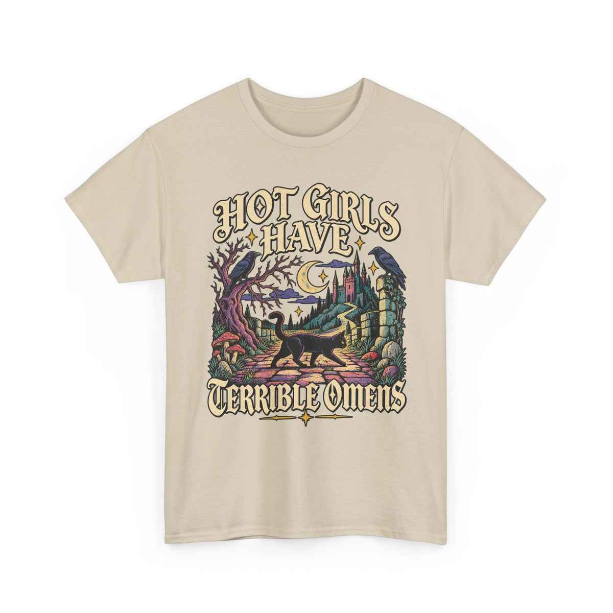 Hot Girls Have Terrible Omens Tee