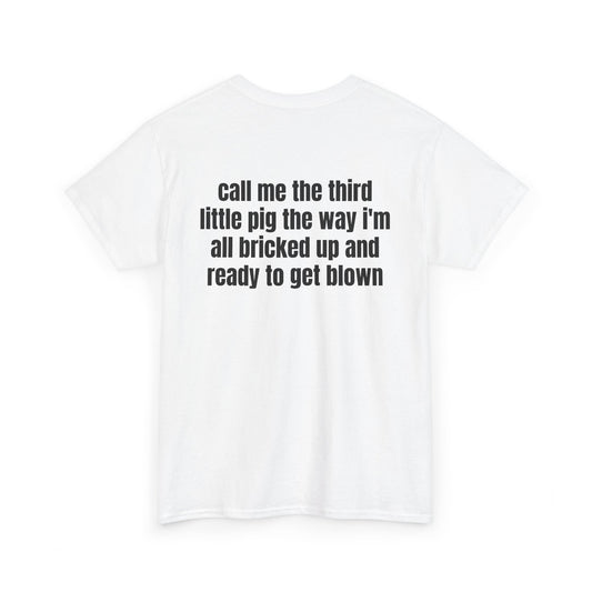 Third Pig Back Tee