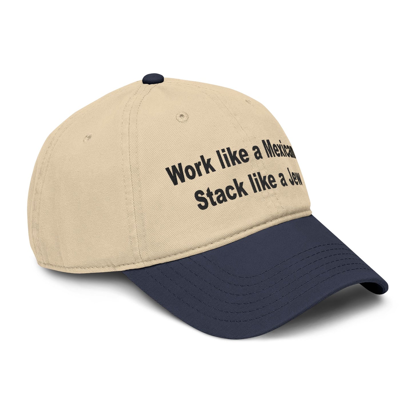 Stack Embroidered Baseball Cap
