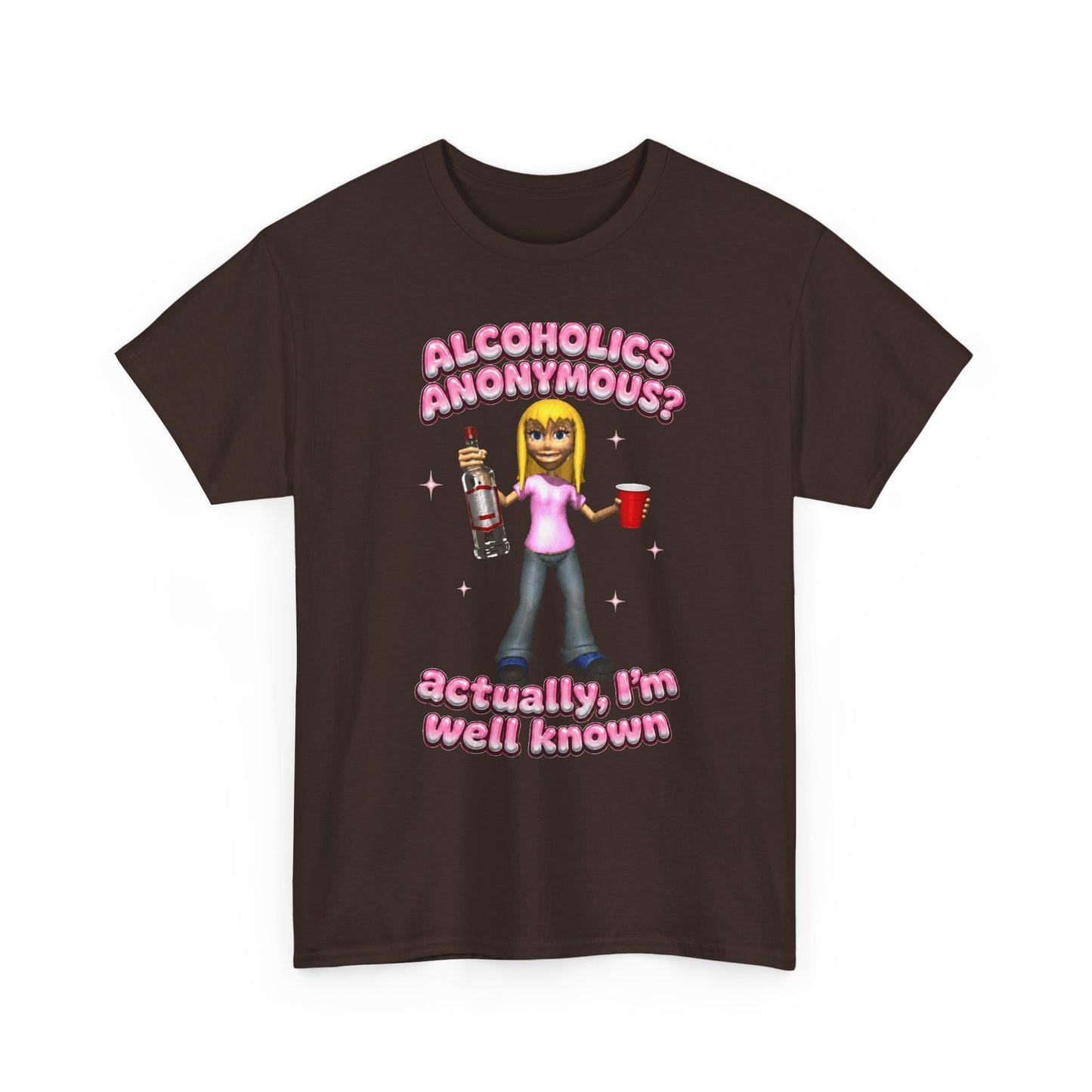 Alcoholic Anonymous Tee