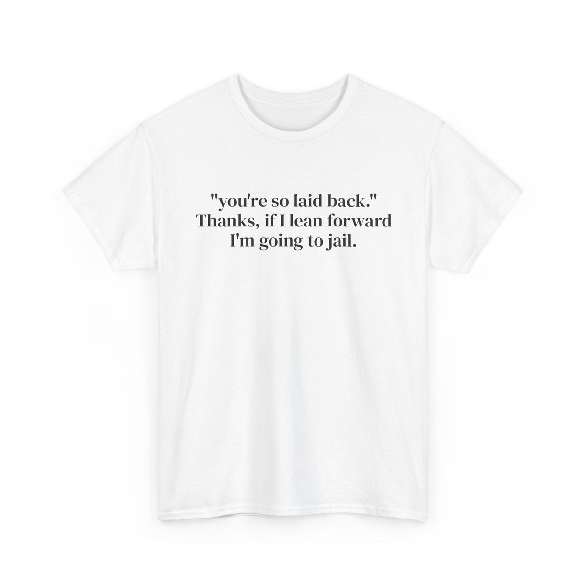 Lean Forward Tee