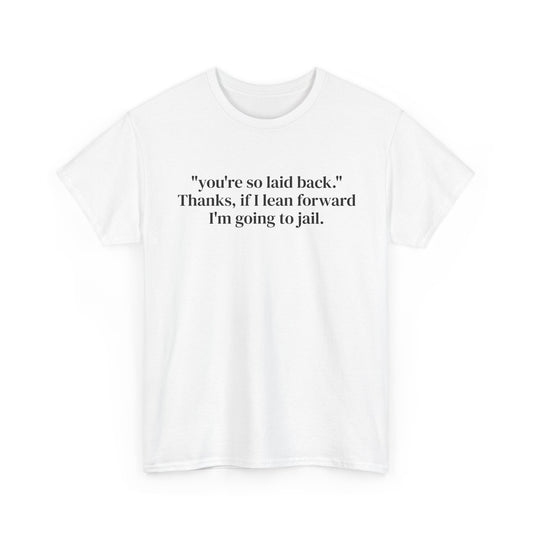Lean Forward Tee