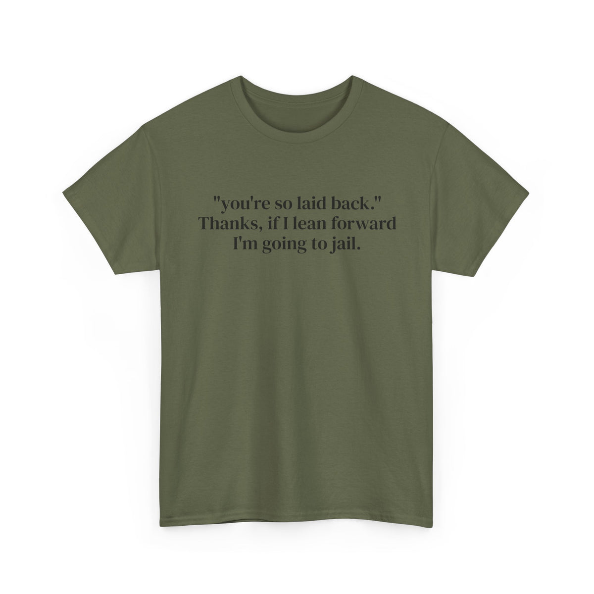 Lean Forward Tee