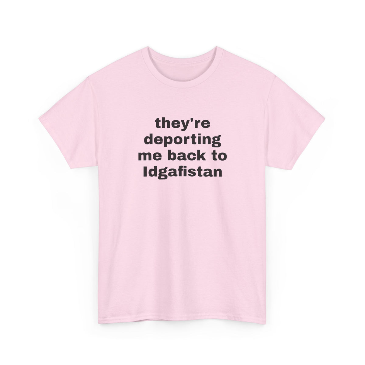 Back to IDGAF-istan Tee