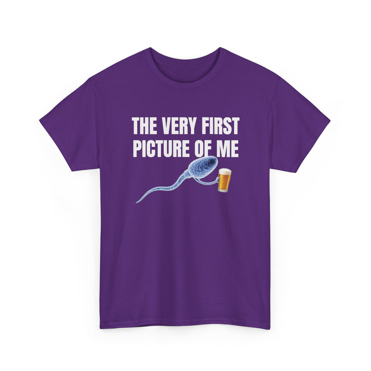 Very First Picture of Me Beer Tee