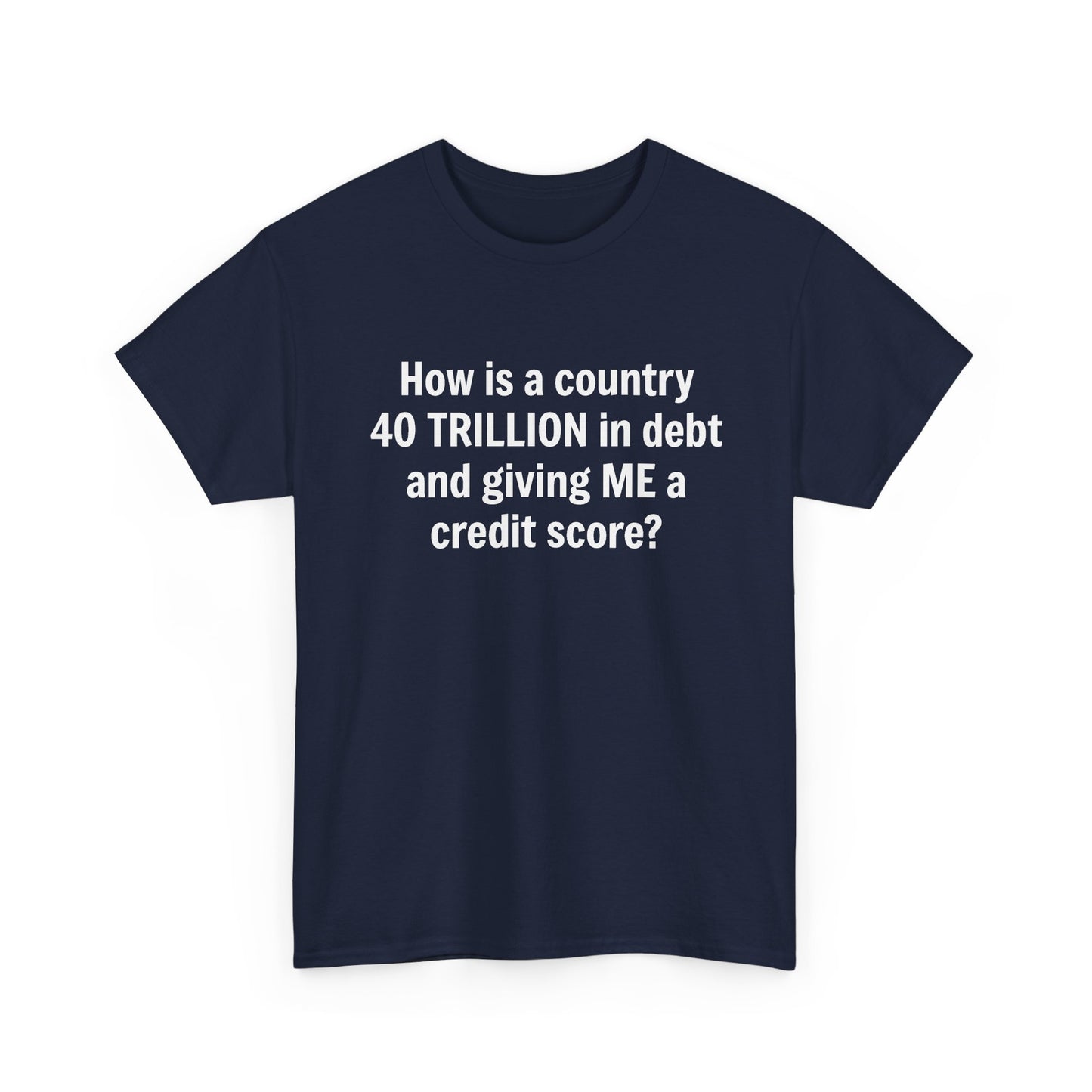 Credit Score Tee