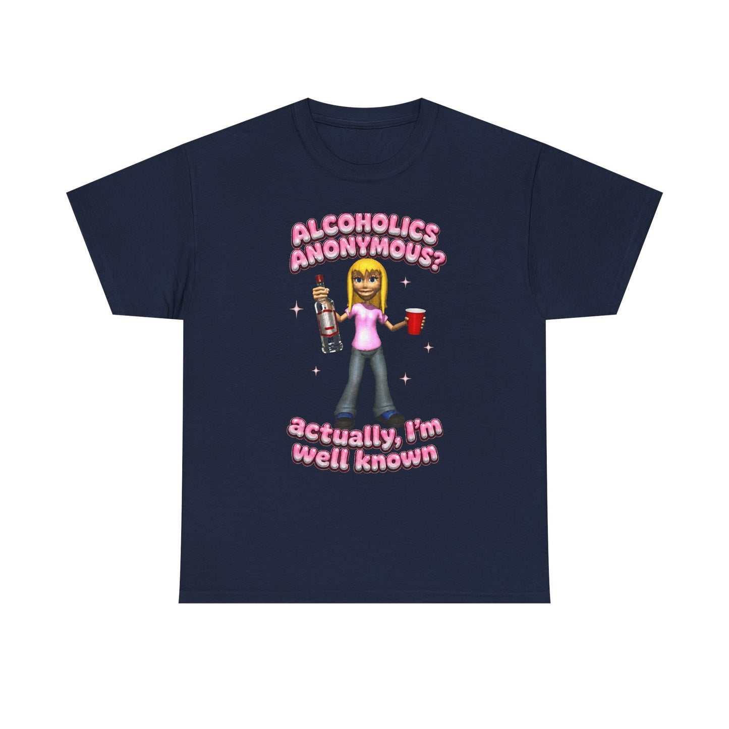 Alcoholic Anonymous Tee