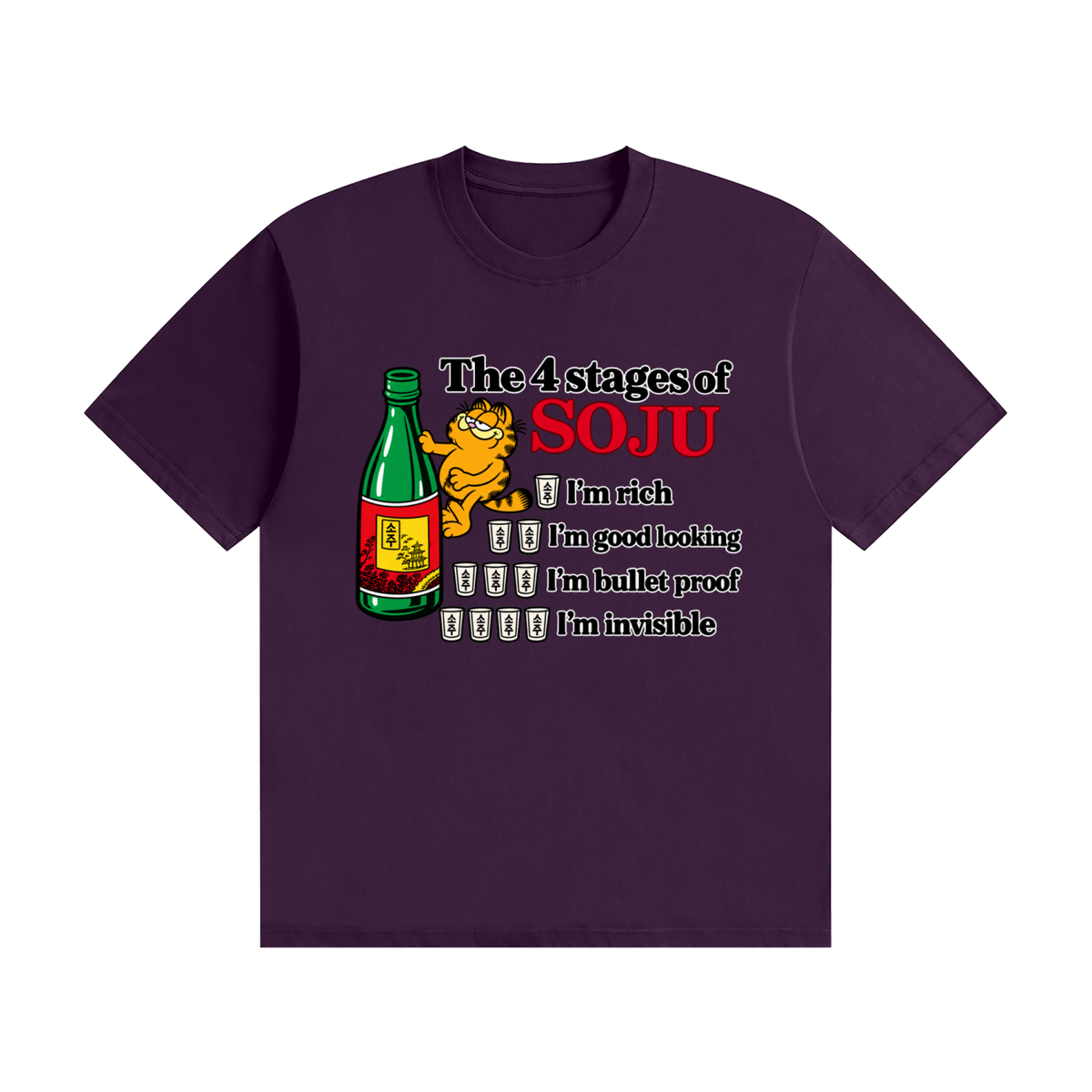4 Stages of Soju Tee
