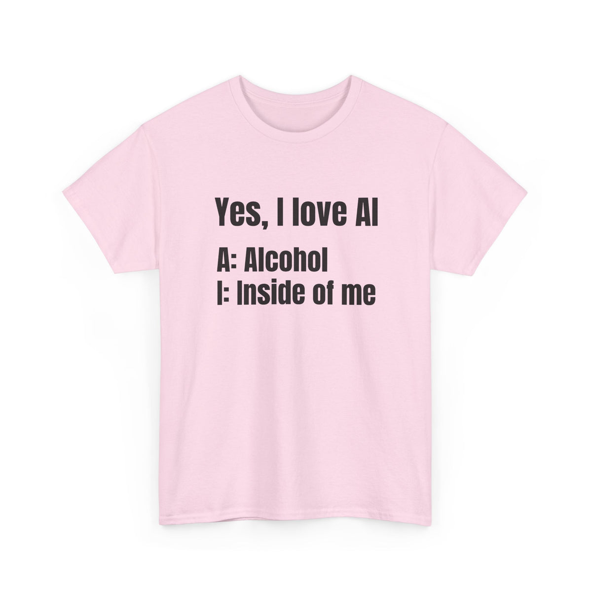 Alcohol Inside FRONT Tee