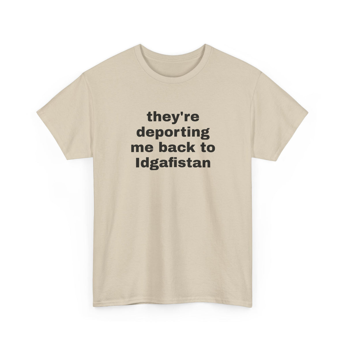 Back to IDGAF-istan Tee