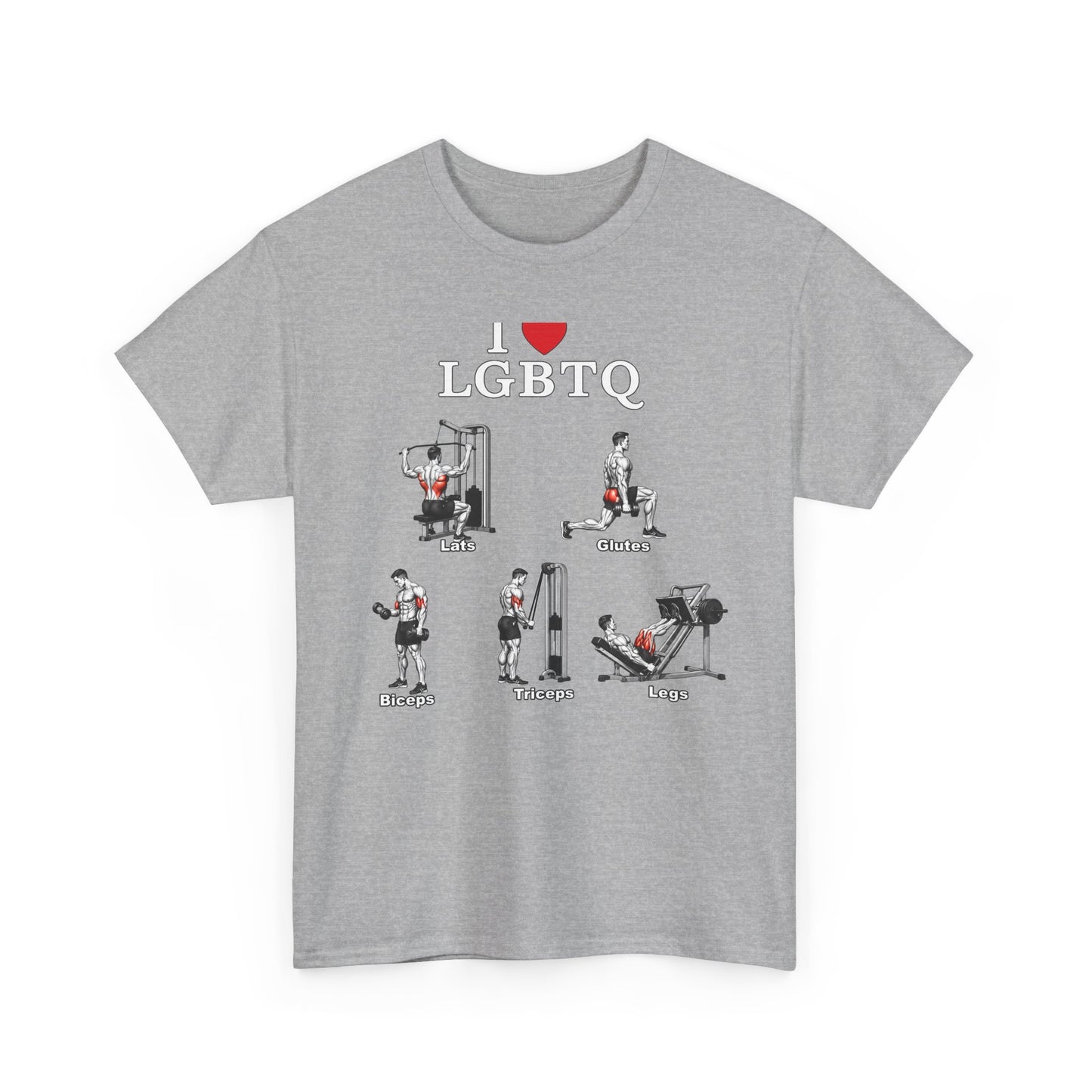 LGBTQ Gym Tee