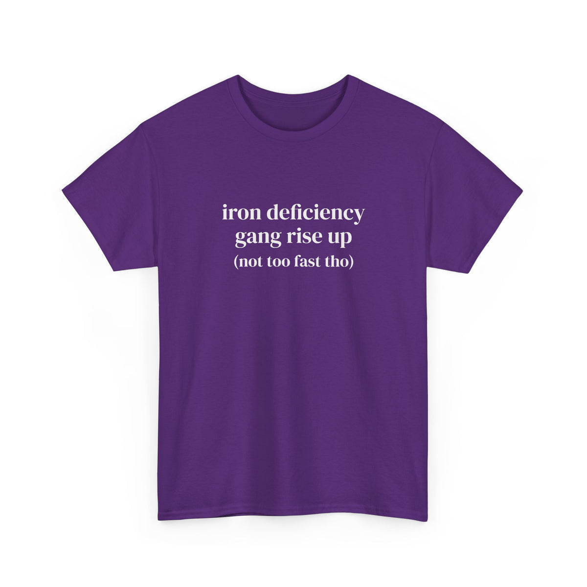 Iron Deficiency Gang Rise Up Graphic T-Shirt