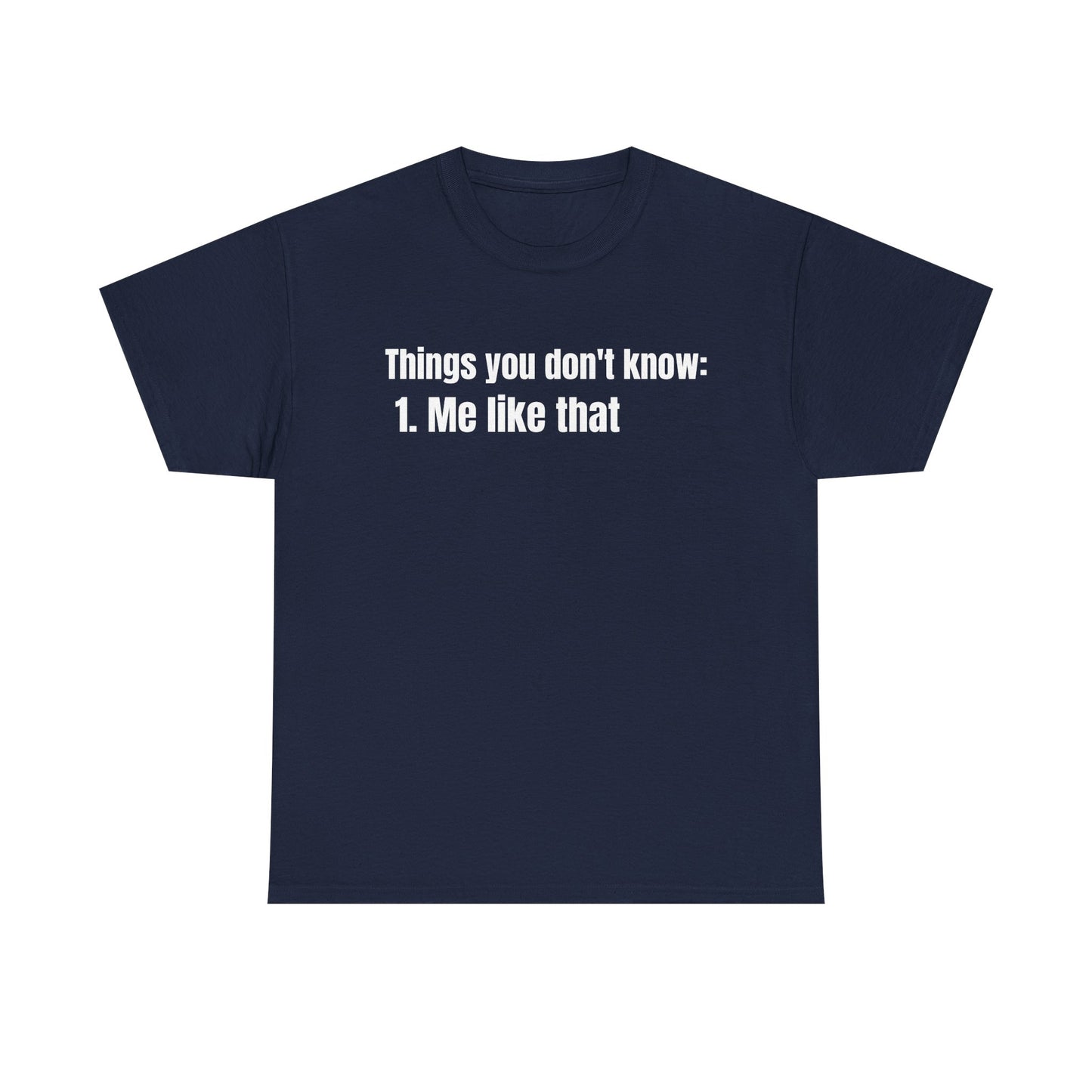 Know Me Tee