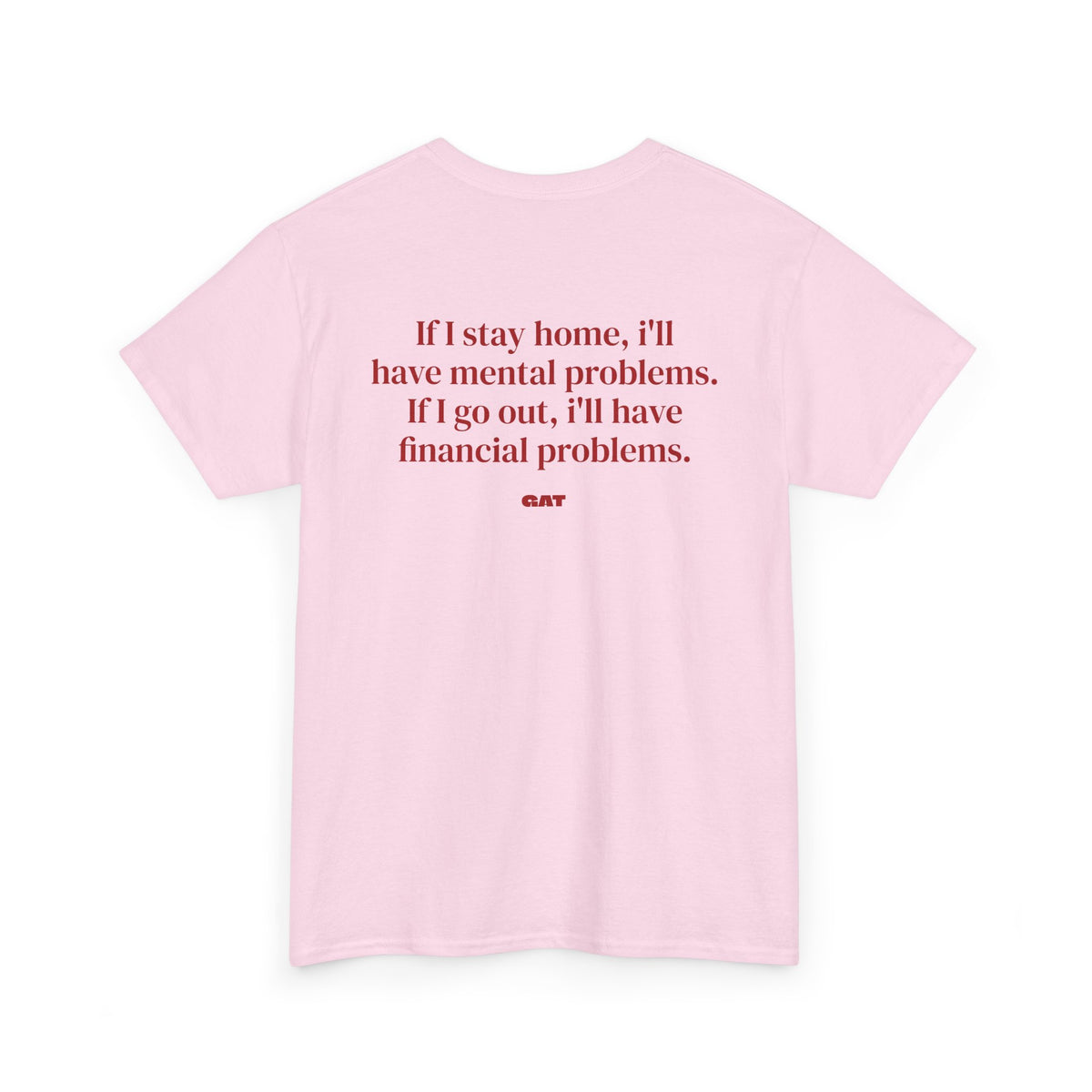 Financial Problems BACK Tee