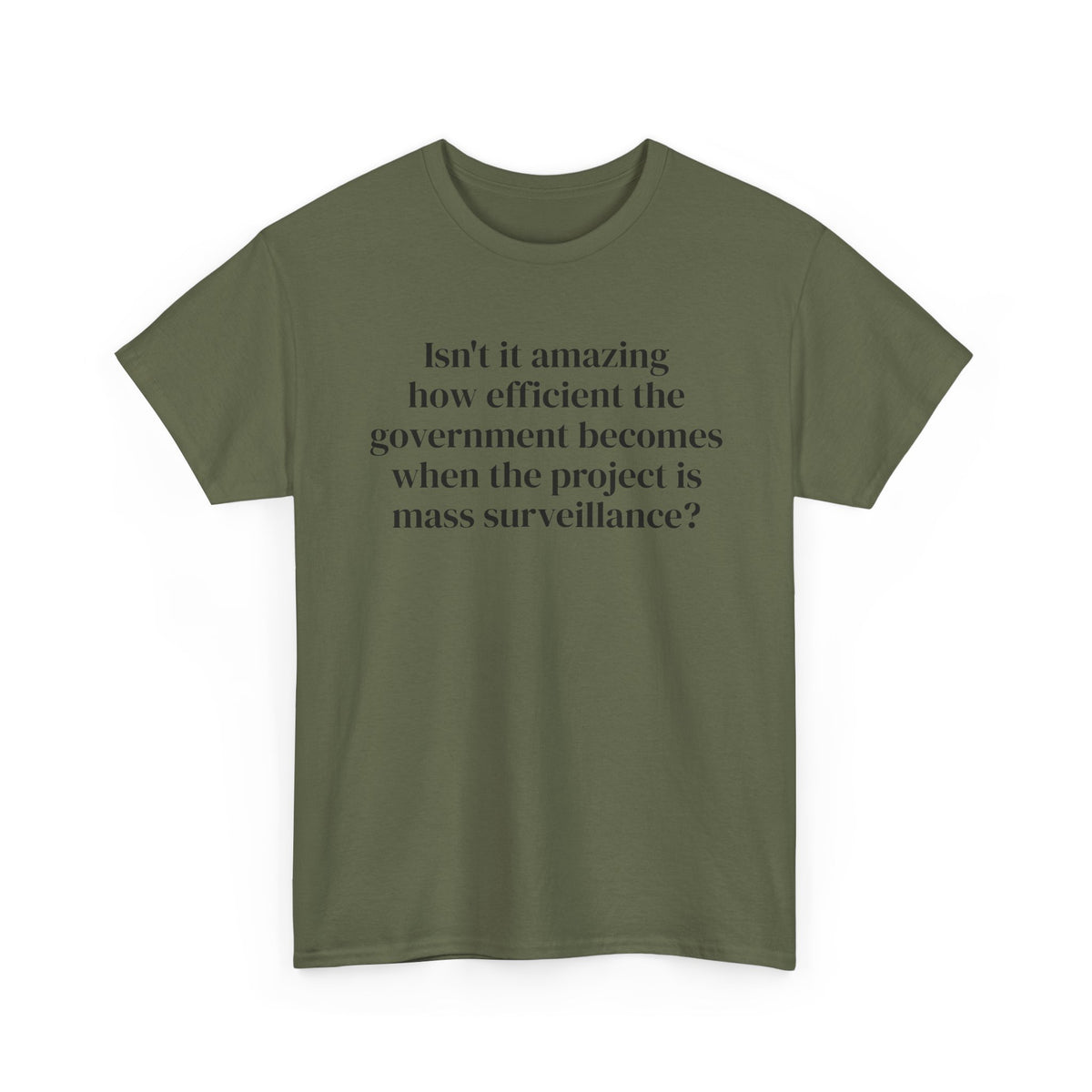Mass Surveillance Tee
