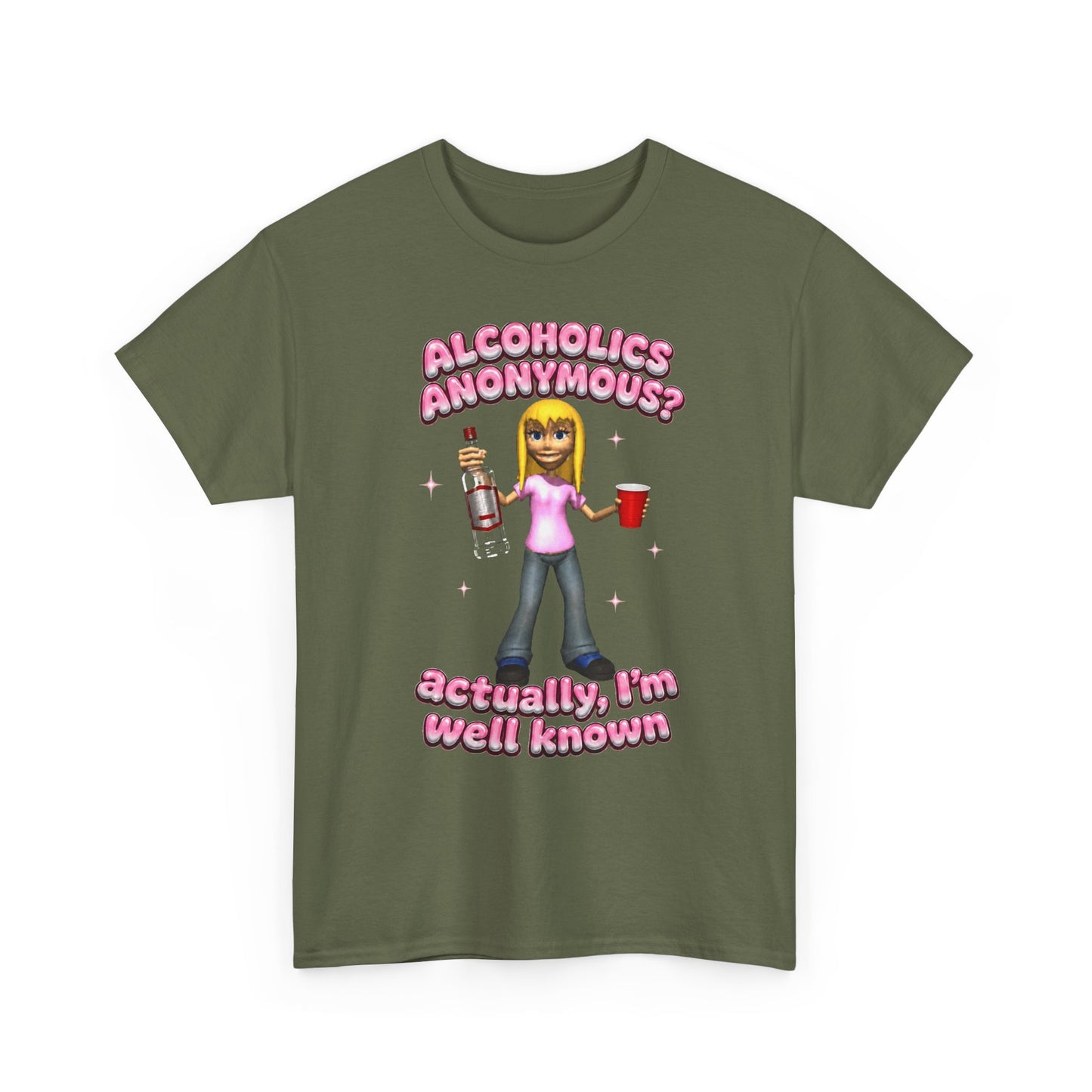 Alcoholic Anonymous Tee