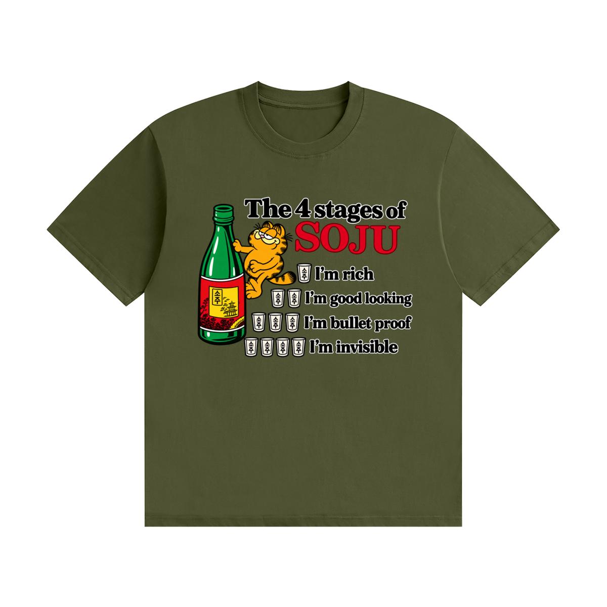 4 Stages of Soju Tee