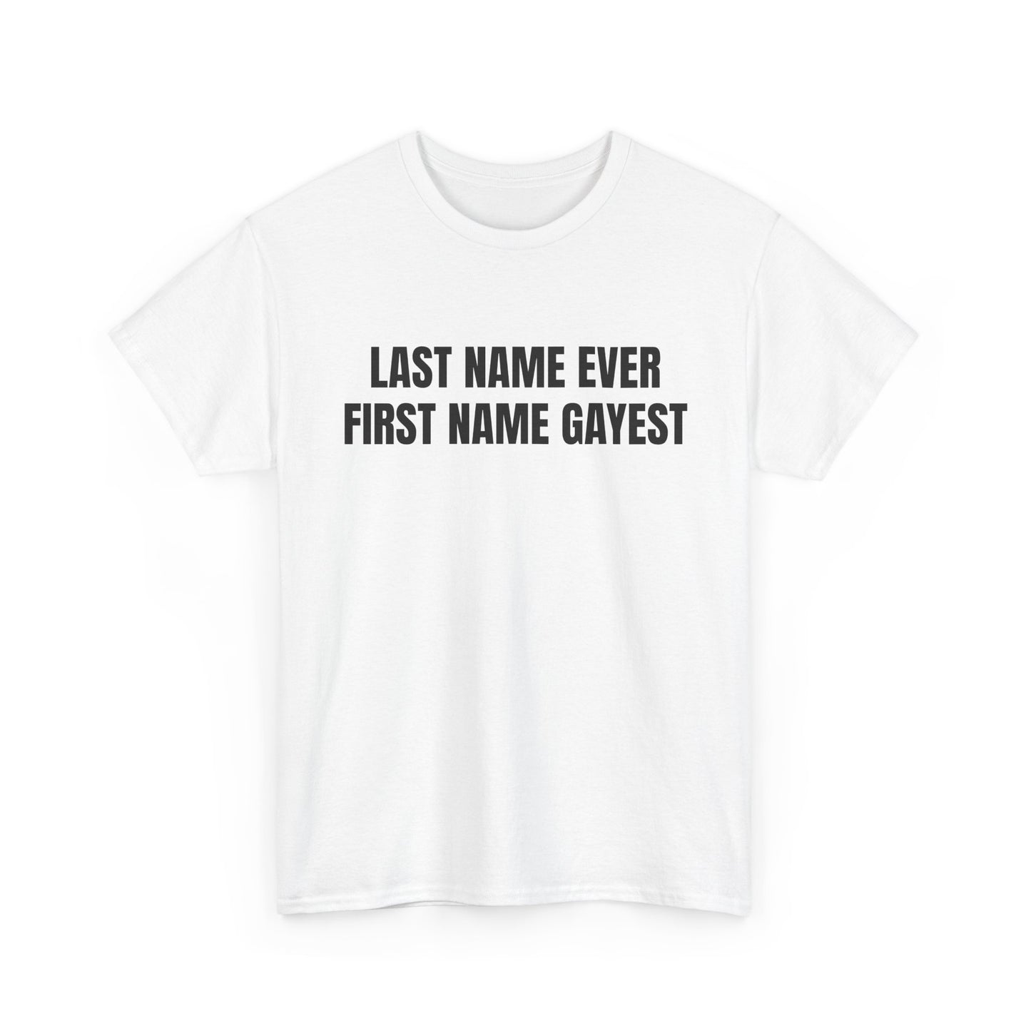 First Name Tee