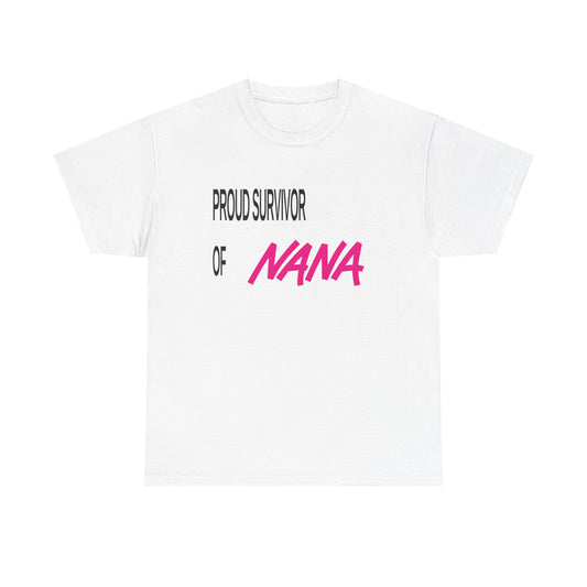 Proud survivor Nana Tee